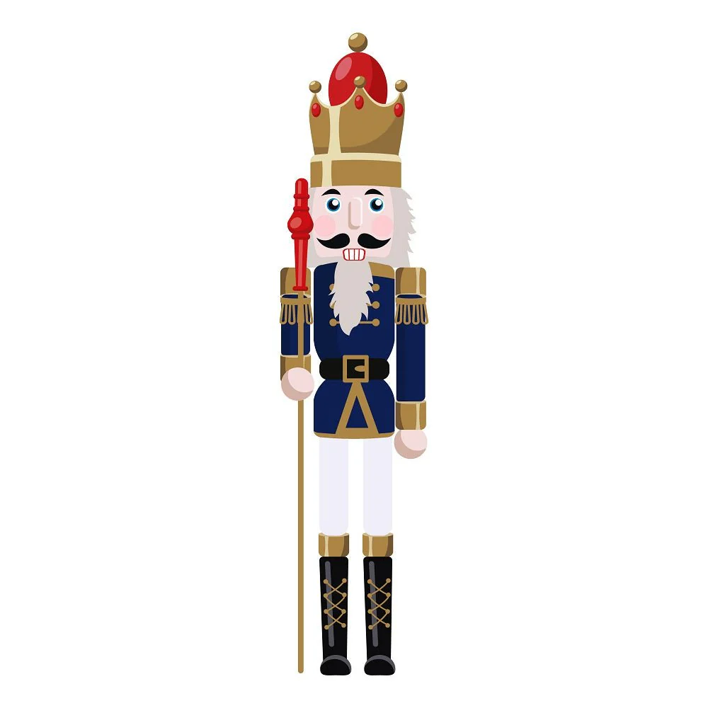 Nutcracker Figurine #5 Fabric Panel
