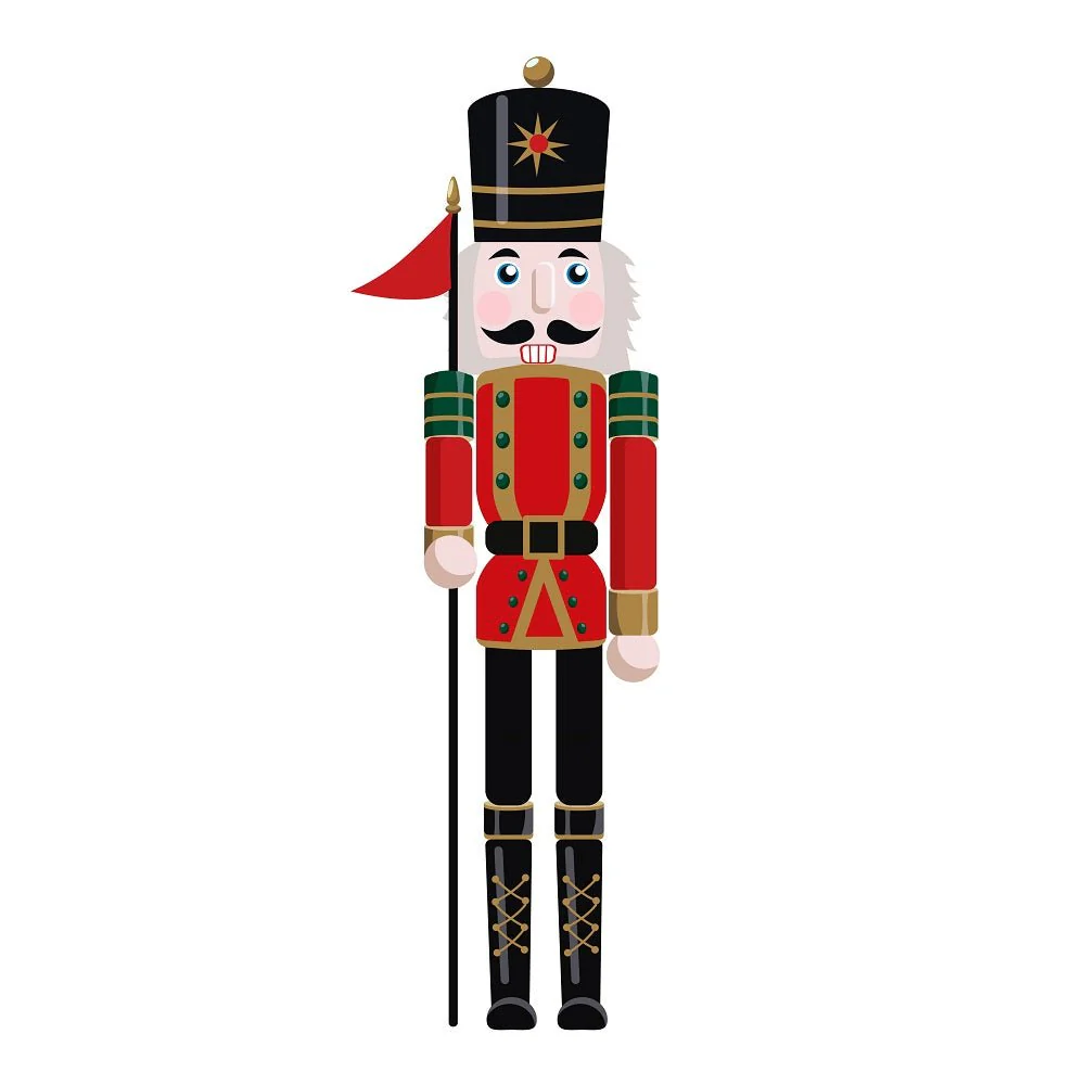 Nutcracker Figurine #6 Fabric Panel