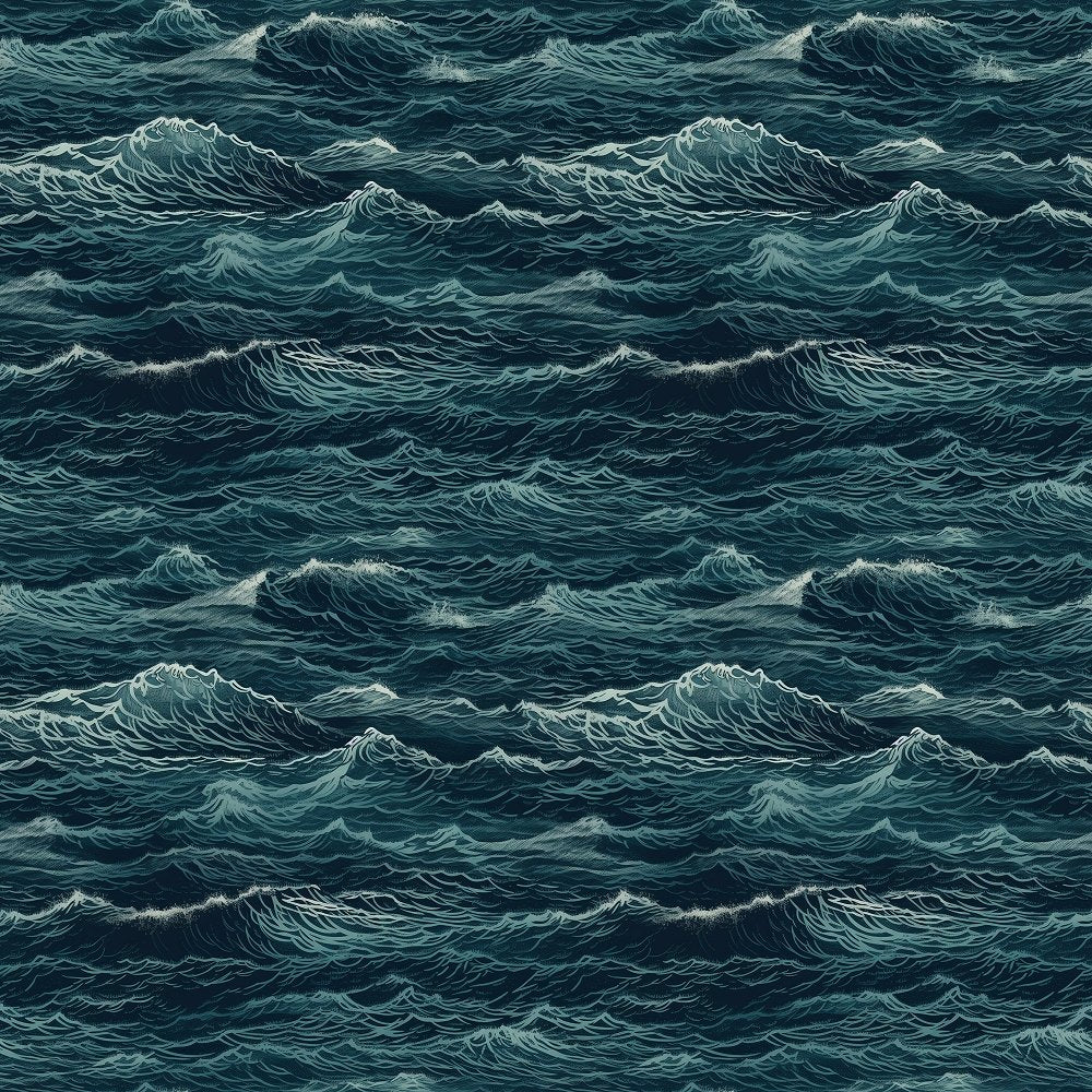 Oceanic Pattern #3 Fabric