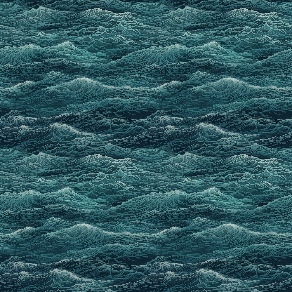 Oceanic Pattern #8 Fabric