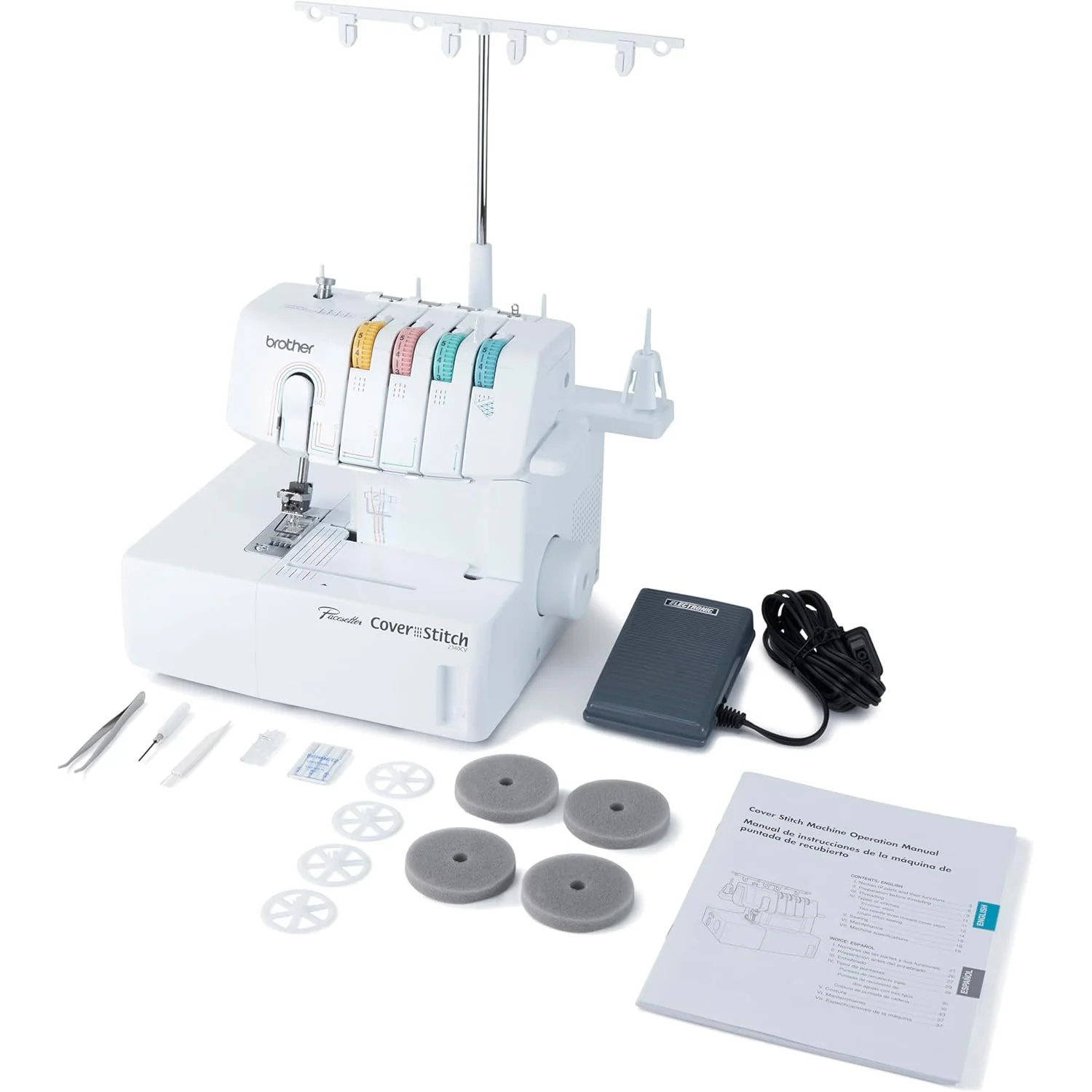 Open Box Brother Pacesetter 2340CV Coverstitch Machine - Image 15