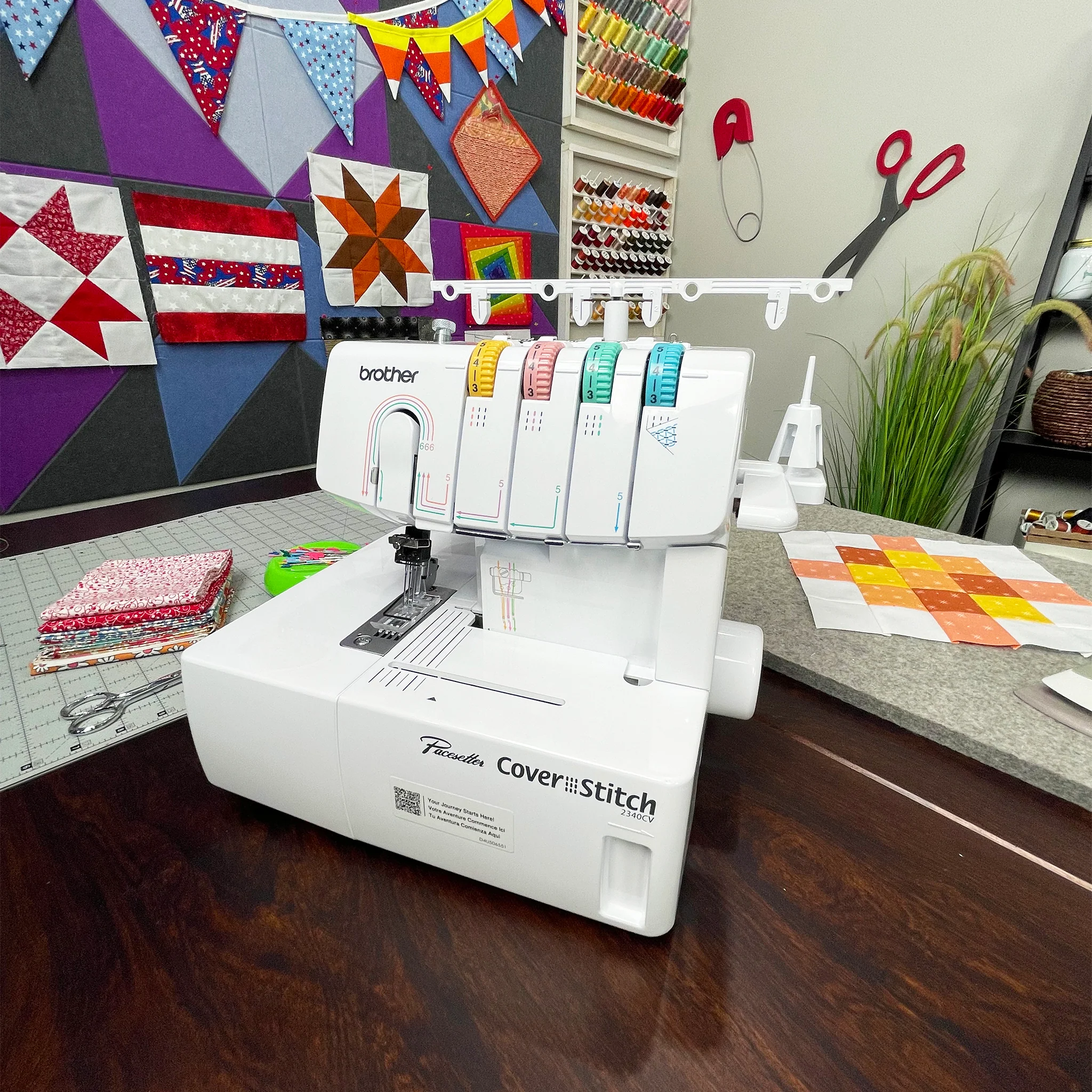 Open Box Brother Pacesetter 2340CV Coverstitch Machine - Image 3