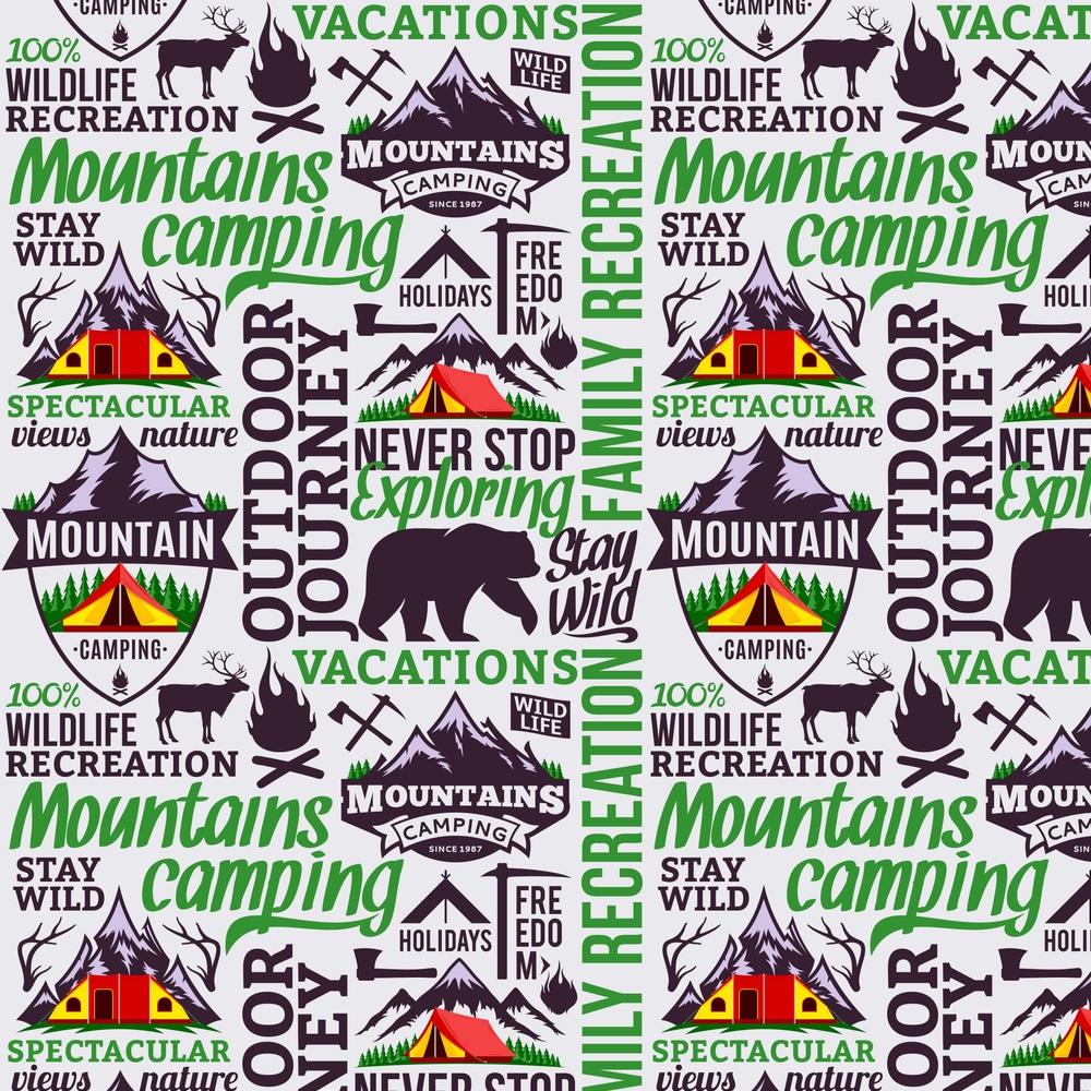Outdoor Journey Fabric - Green