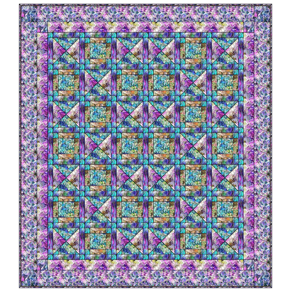 Oyster Shell Collection Quilt Kit - Image 2