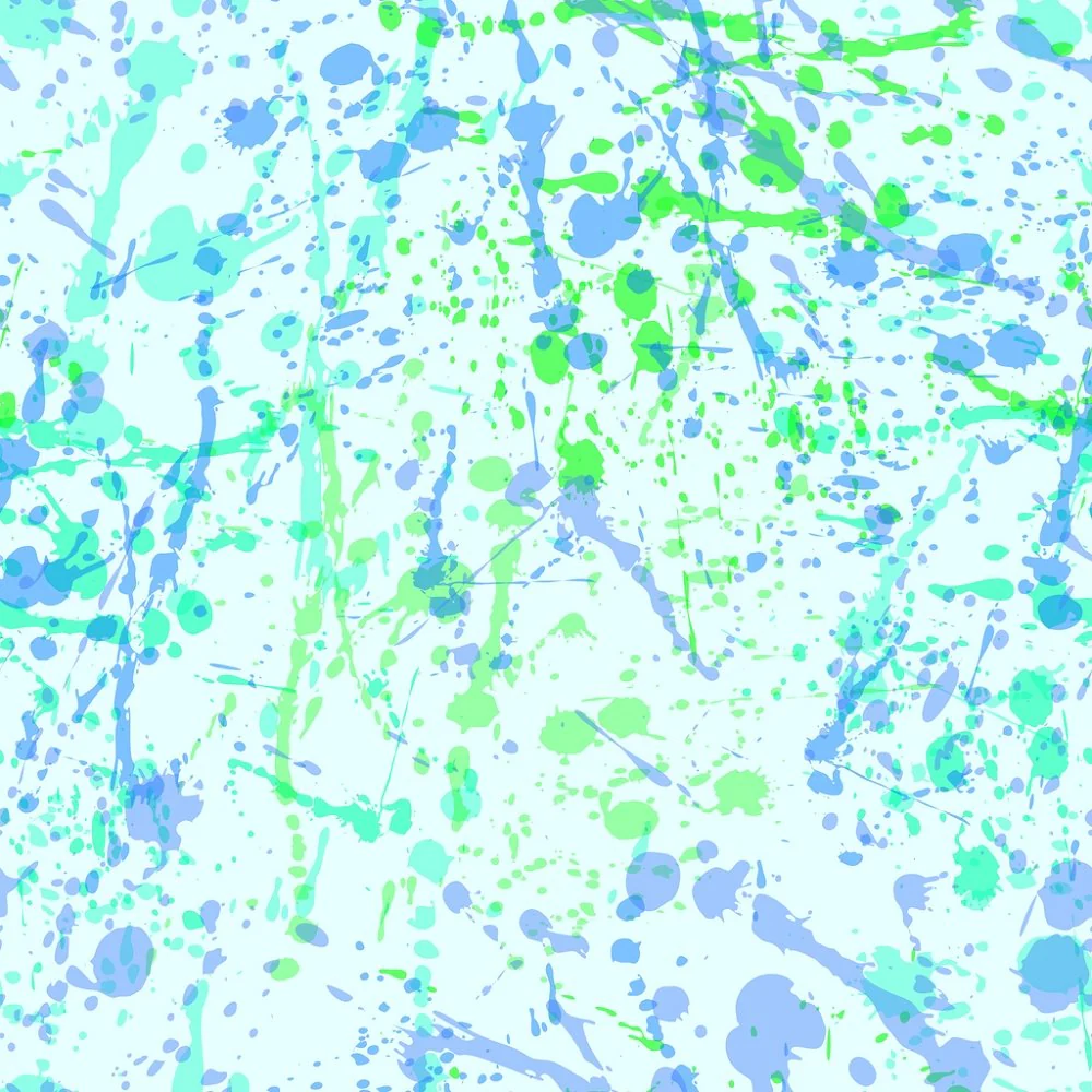 Paint Canvas Fabric - Light Blue