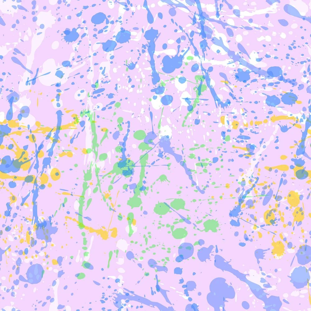 Paint Canvas Fabric - Light Purple