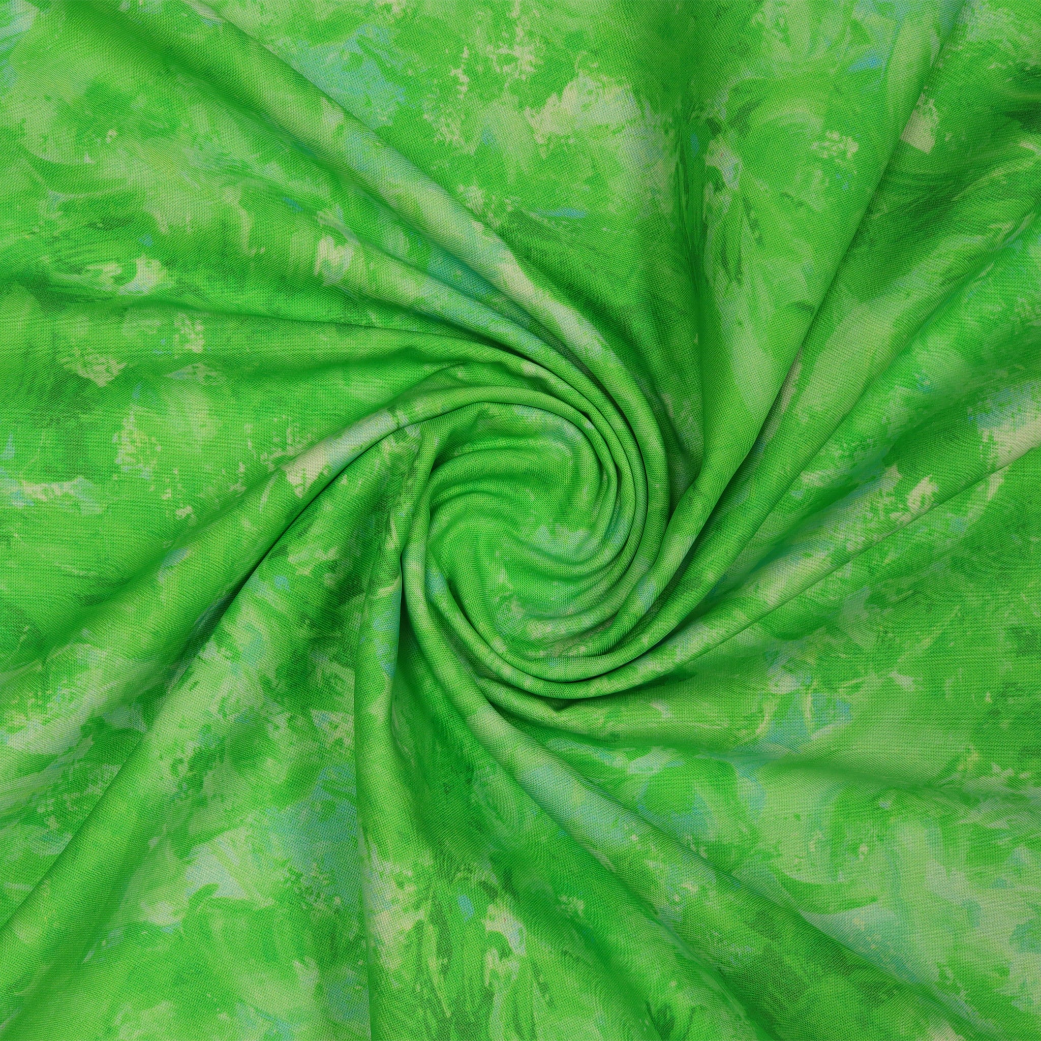 Paint Splash 108" Quilt Backing - Spring Green - Image 2