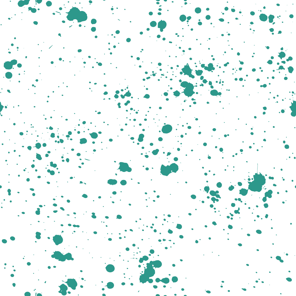 Paint Splatter Fabric - Atoll