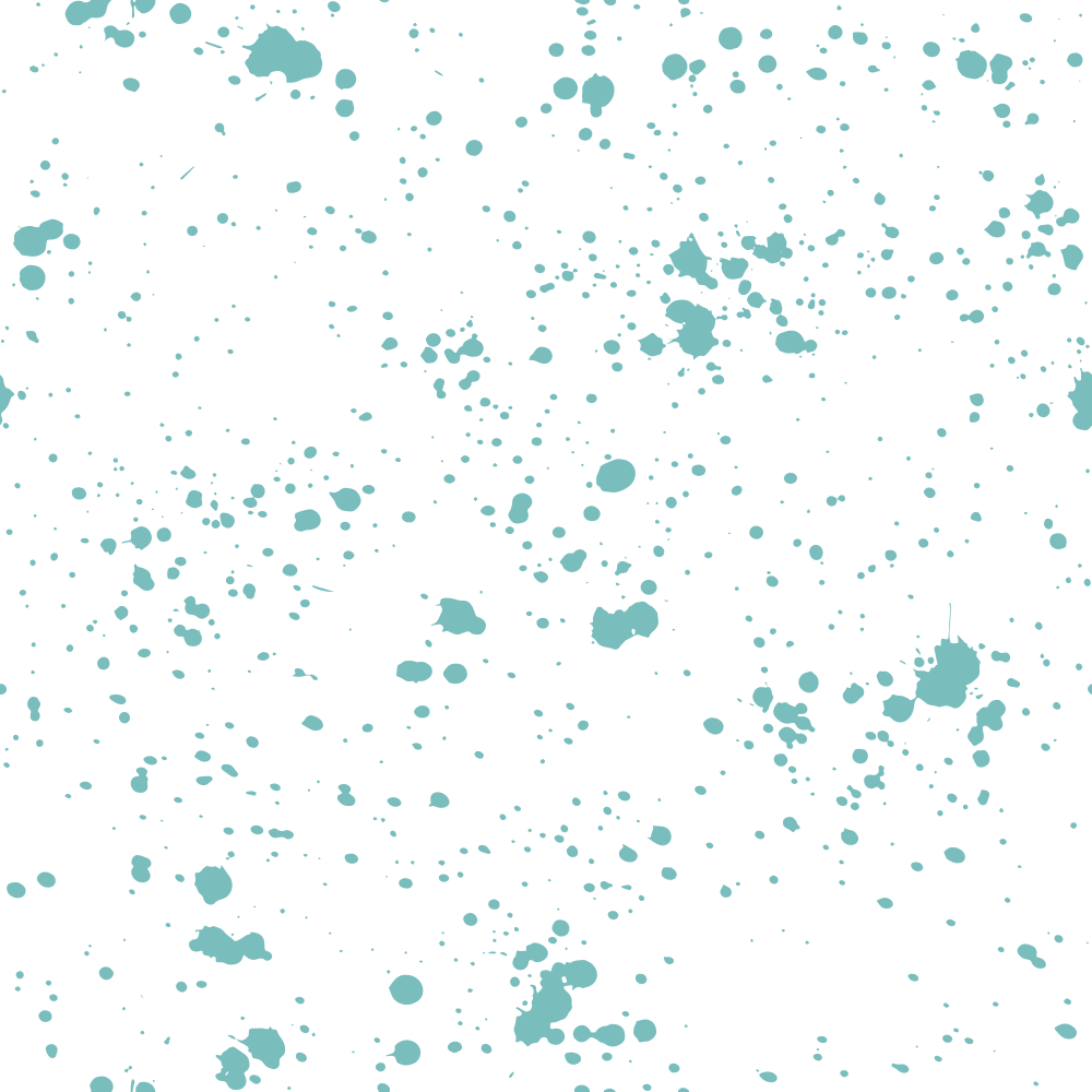 Paint Splatter Fabric - Cornflower