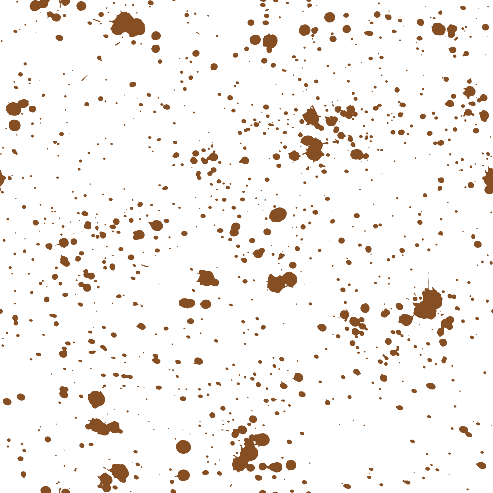 Paint Splatter Fabric - Russet