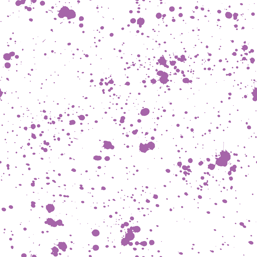 Paint Splatter Fabric - Soft Purple