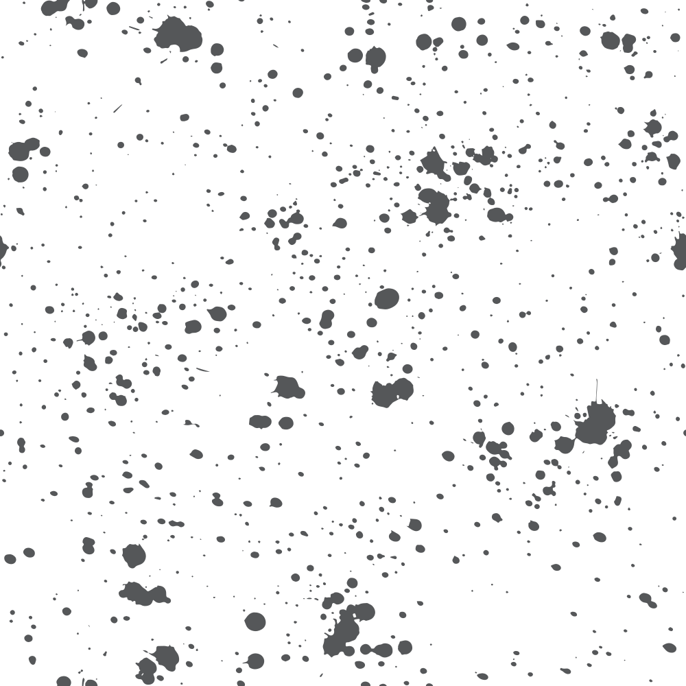 Paint Splatter Fabric - Steel Gray
