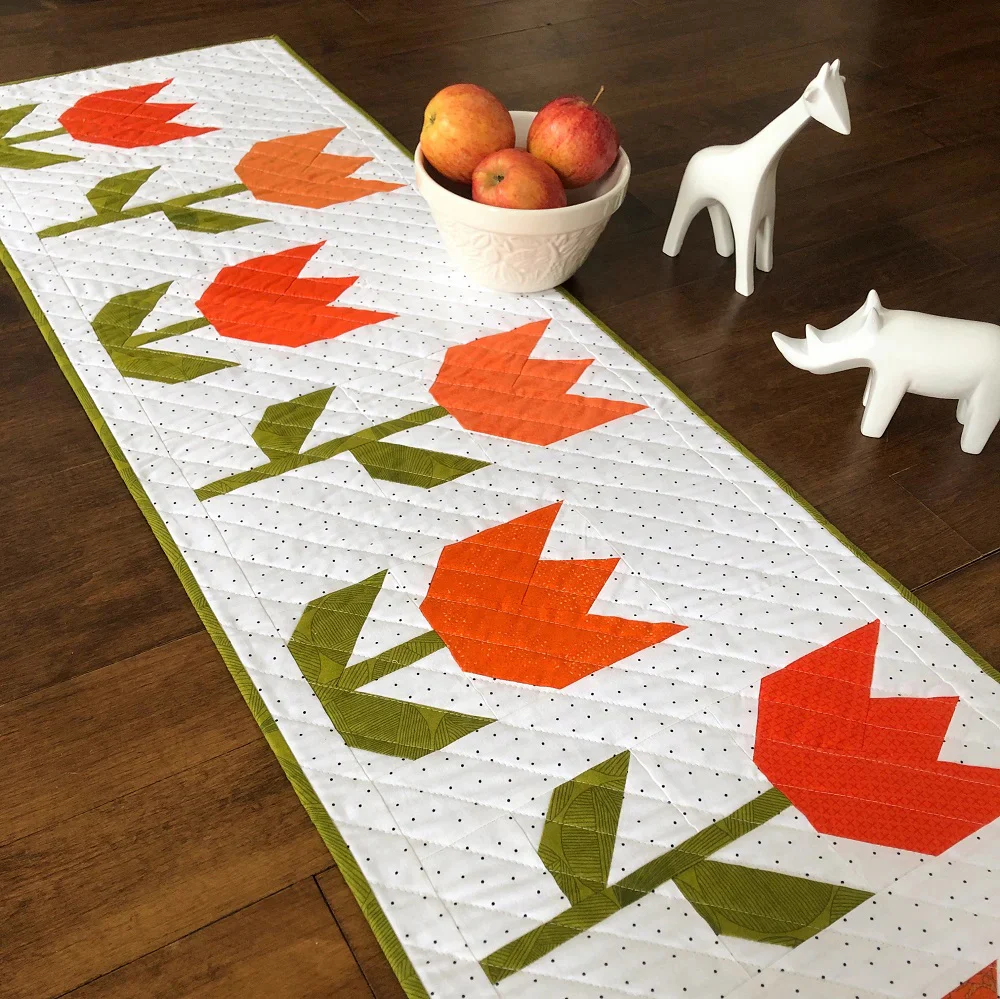 Paper Tulips Quilt Pattern - Image 3