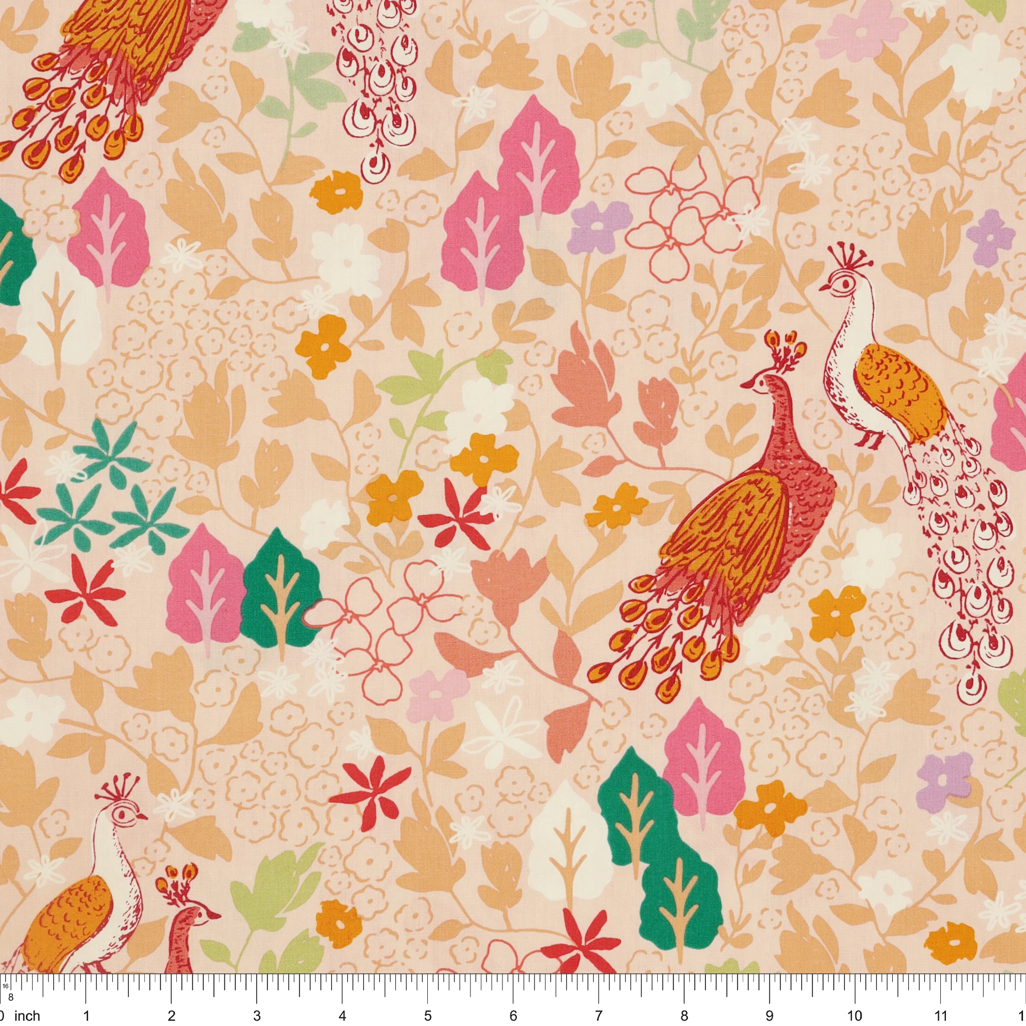 Paradise Garden Fabric Collection - Peacock’s Waltz - Image 3