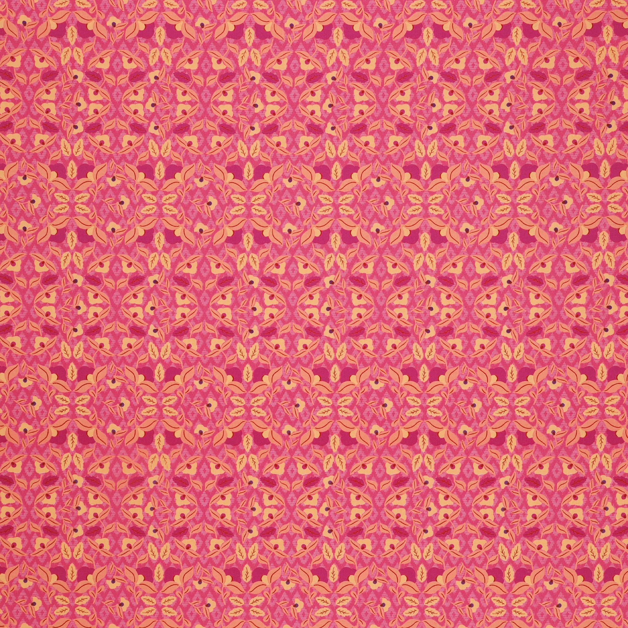 Paradise Garden Fabric Collection - Pomegranate Song