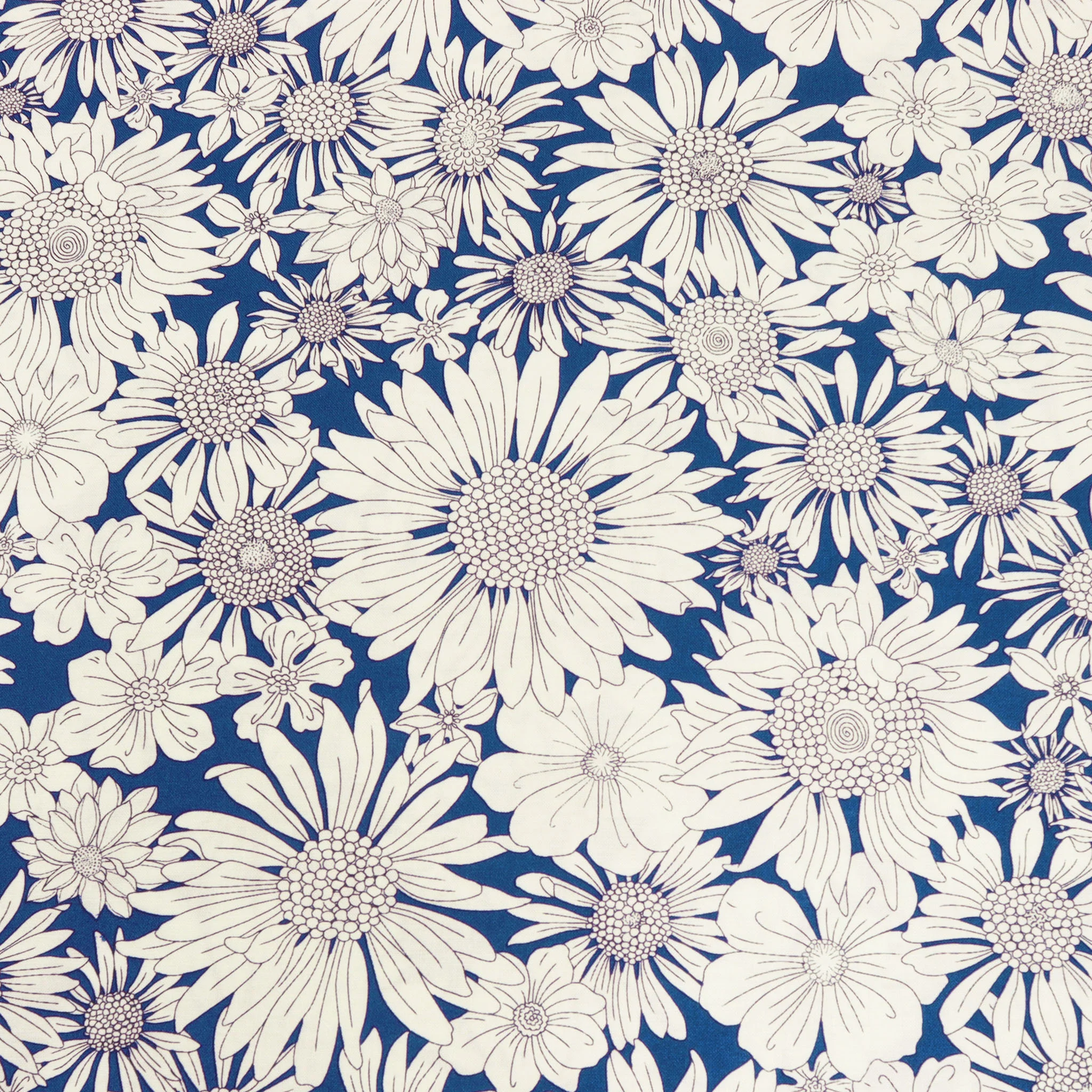 Paradise Park Fabric Collection - The Gazebo Blue