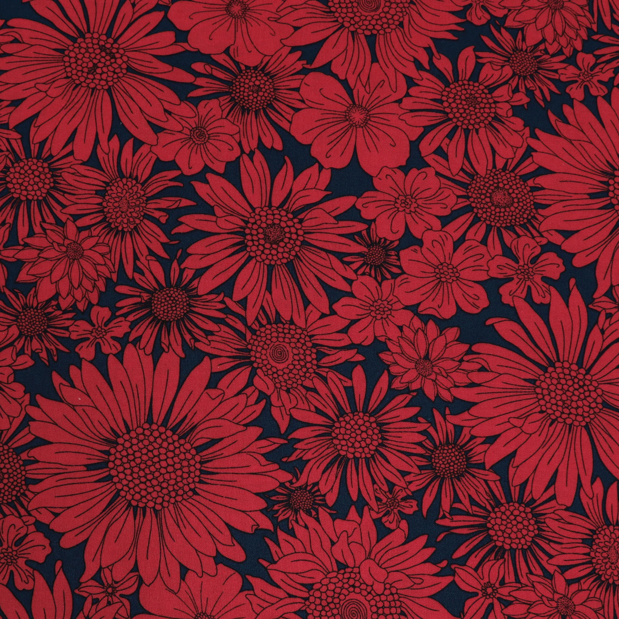 Paradise Park Fabric Collection - The Gazebo Raspberry