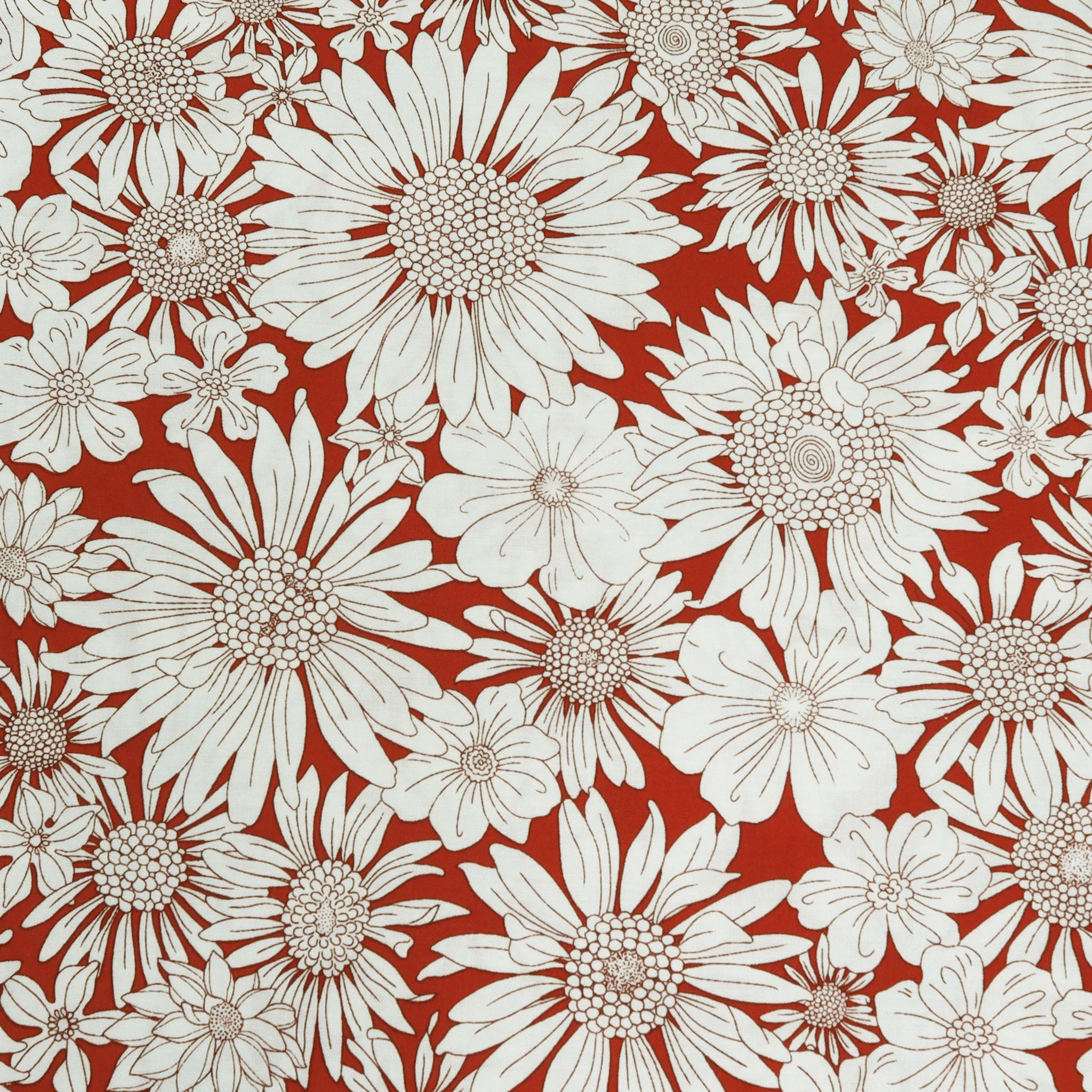 Paradise Park Fabric Collection - The Gazebo Red