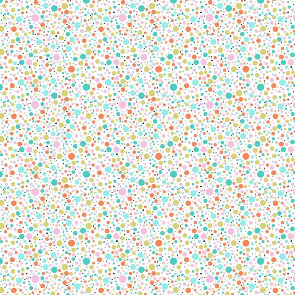 Pastel Dots Fabric - Multi