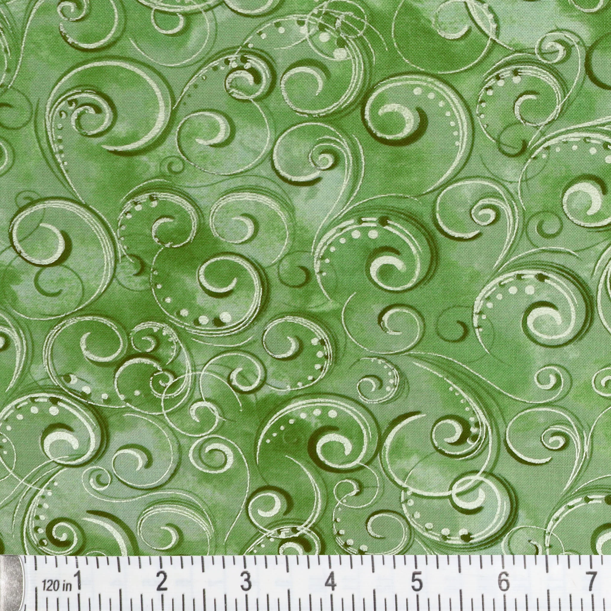 Pearl Splendor Fabric Collection - Meadow Green - Image 2