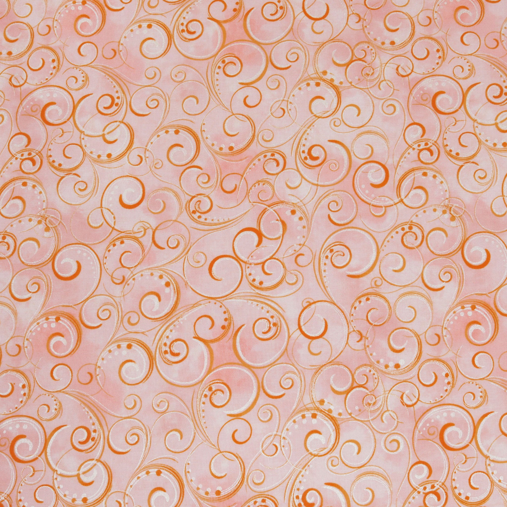 Pearl Splendor Fabric Collection - Peach Melba