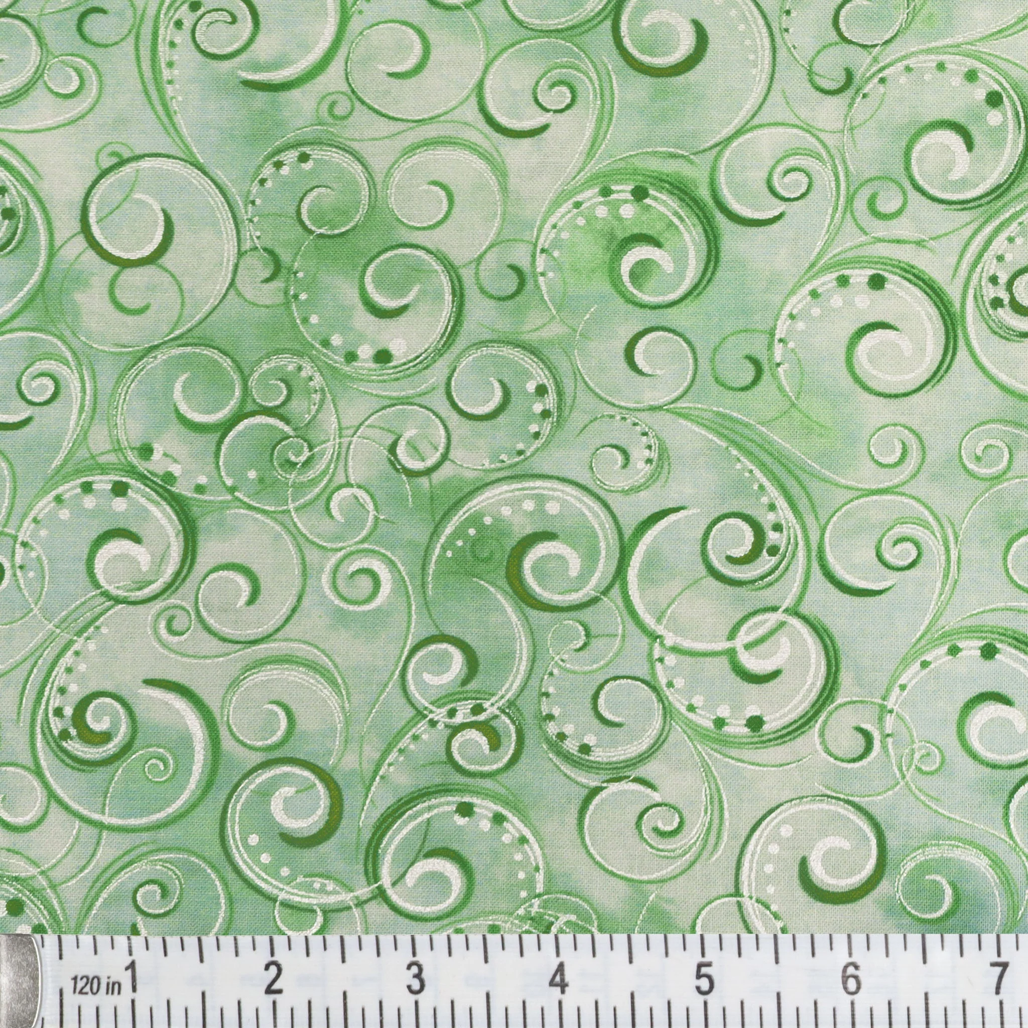 Pearl Splendor Fabric Collection - Sage Green - Image 2