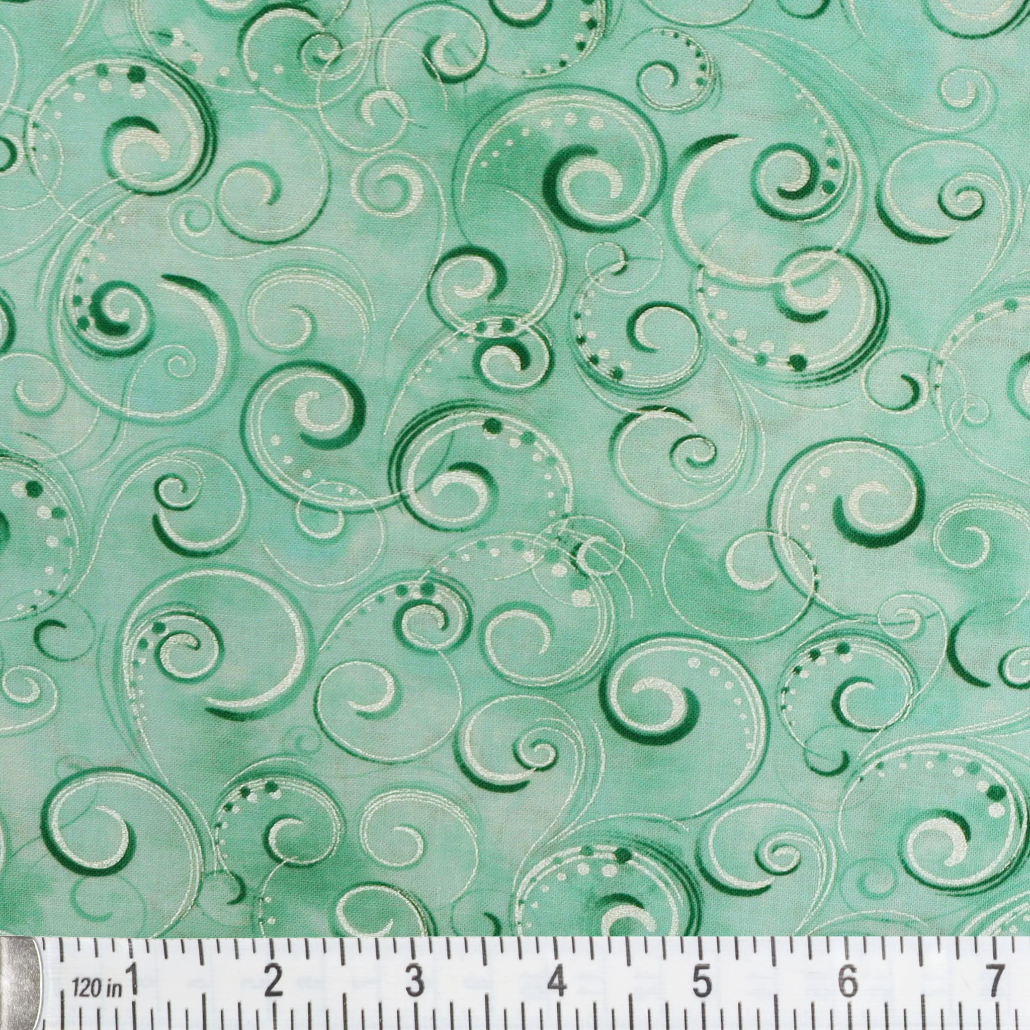 Pearl Splendor Fabric Collection - Soft Jade - Image 2