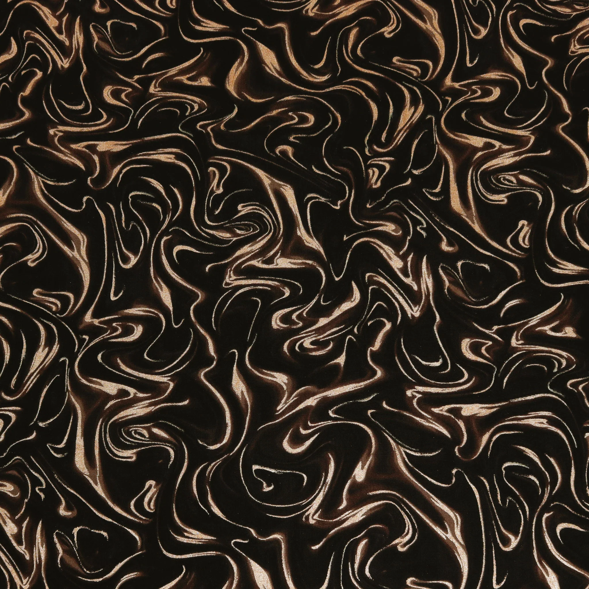 Pearlized Marble Fabric Collection - Dark Chocolate