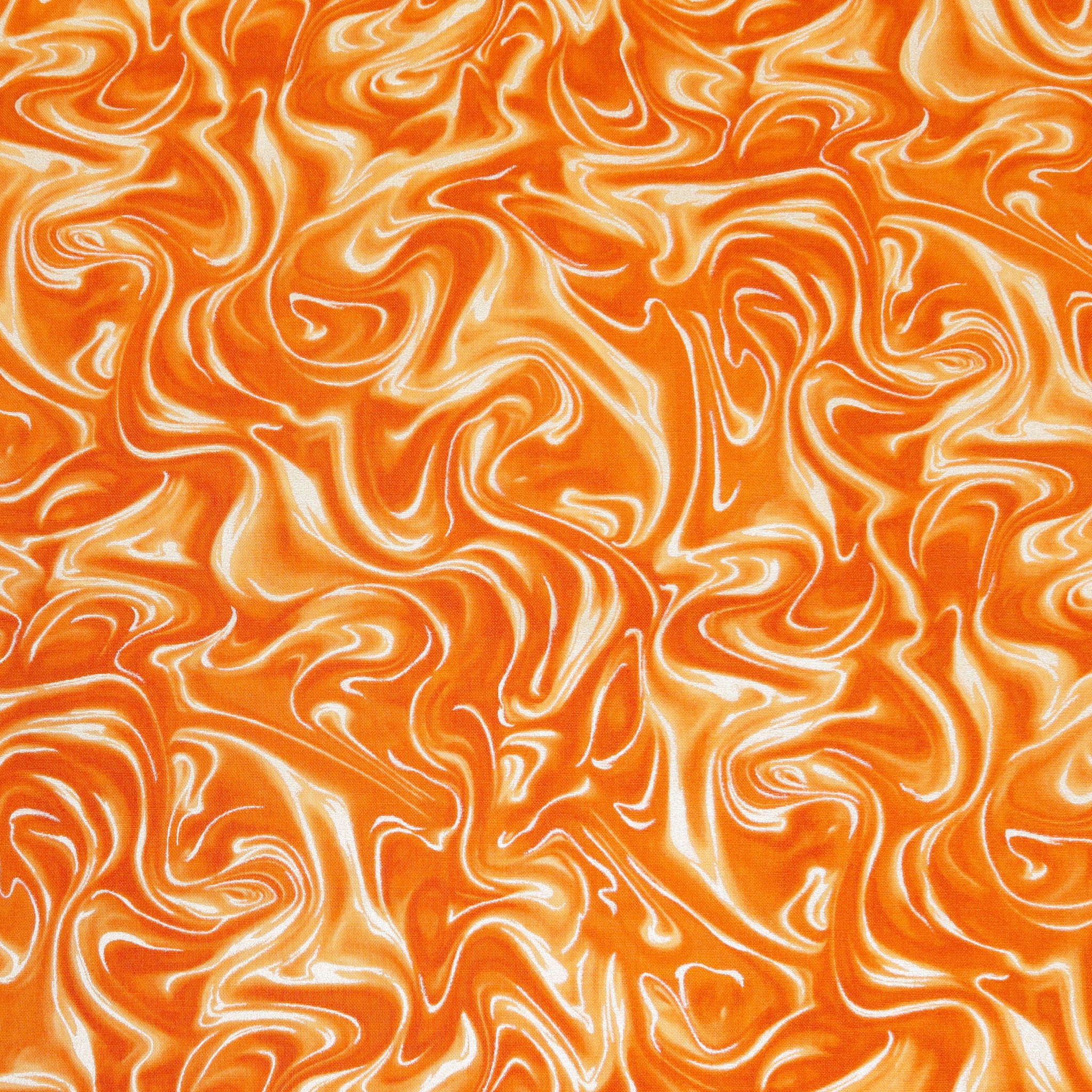 Pearlized Marble Fabric Collection - Orange