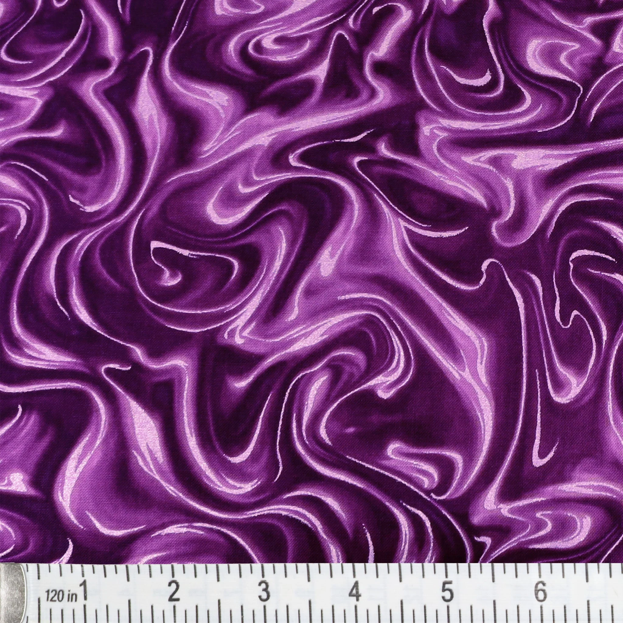 Pearlized Marble Fabric Collection - Red Violet - Image 2