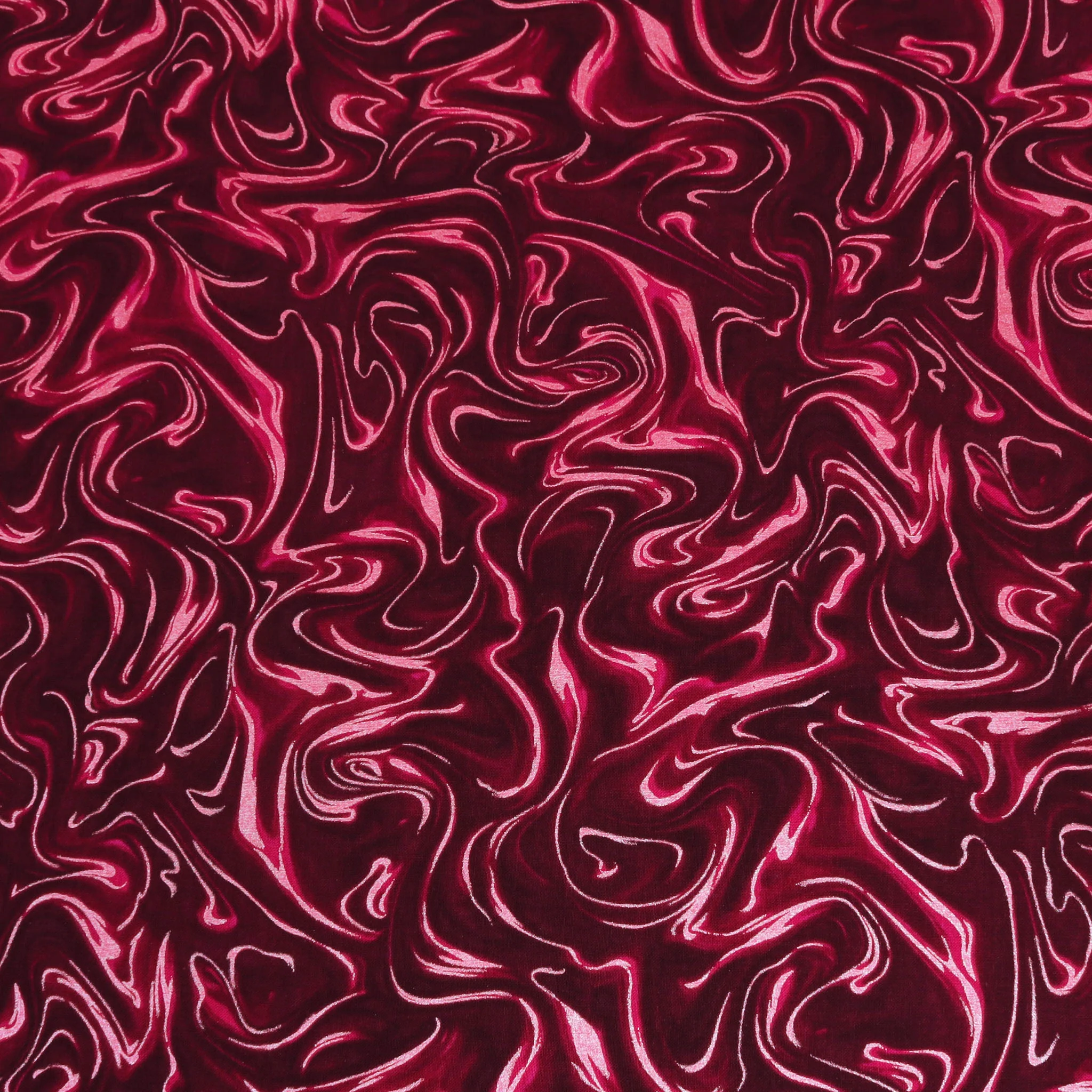 Pearlized Marble Fabric Collection - Ruby