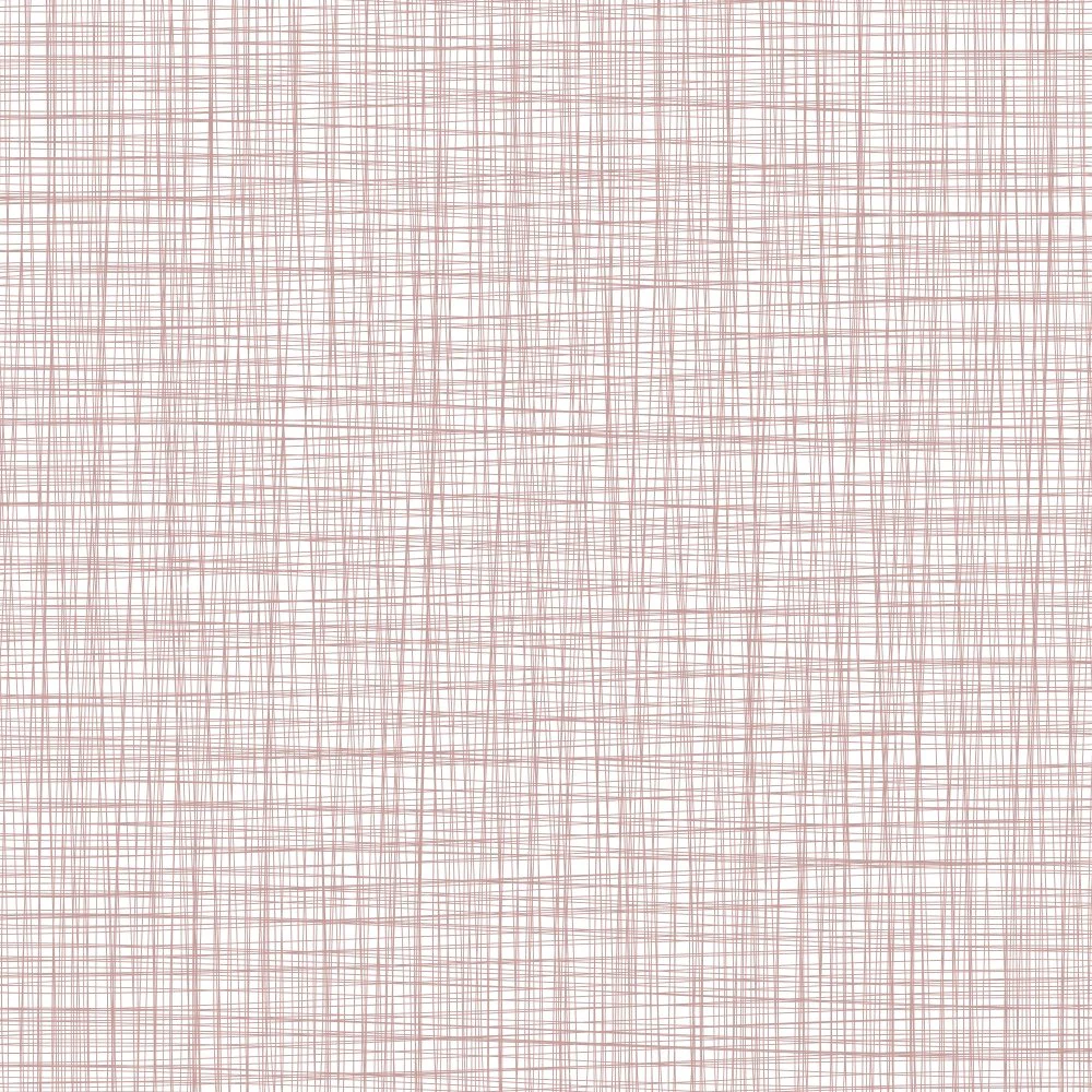 Pencil Hatching Fabric - Rose Gold