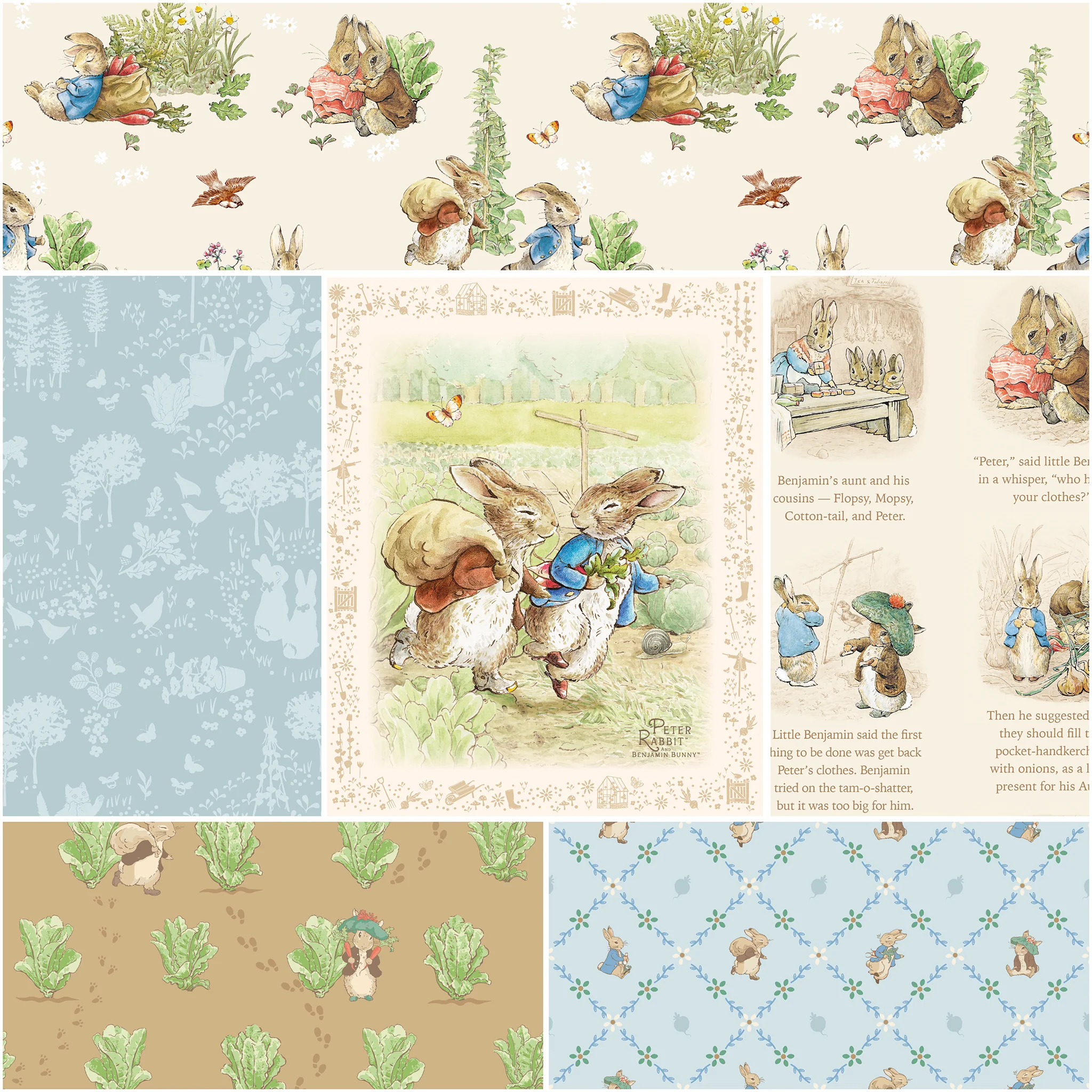 Peter's Garden Adventure Quilt Kit - Image 17