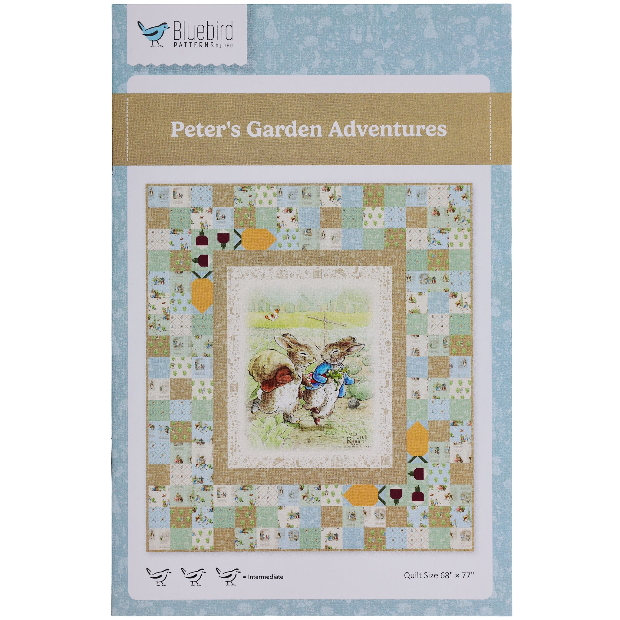 Peter's Garden Adventure Quilt Kit - Image 3