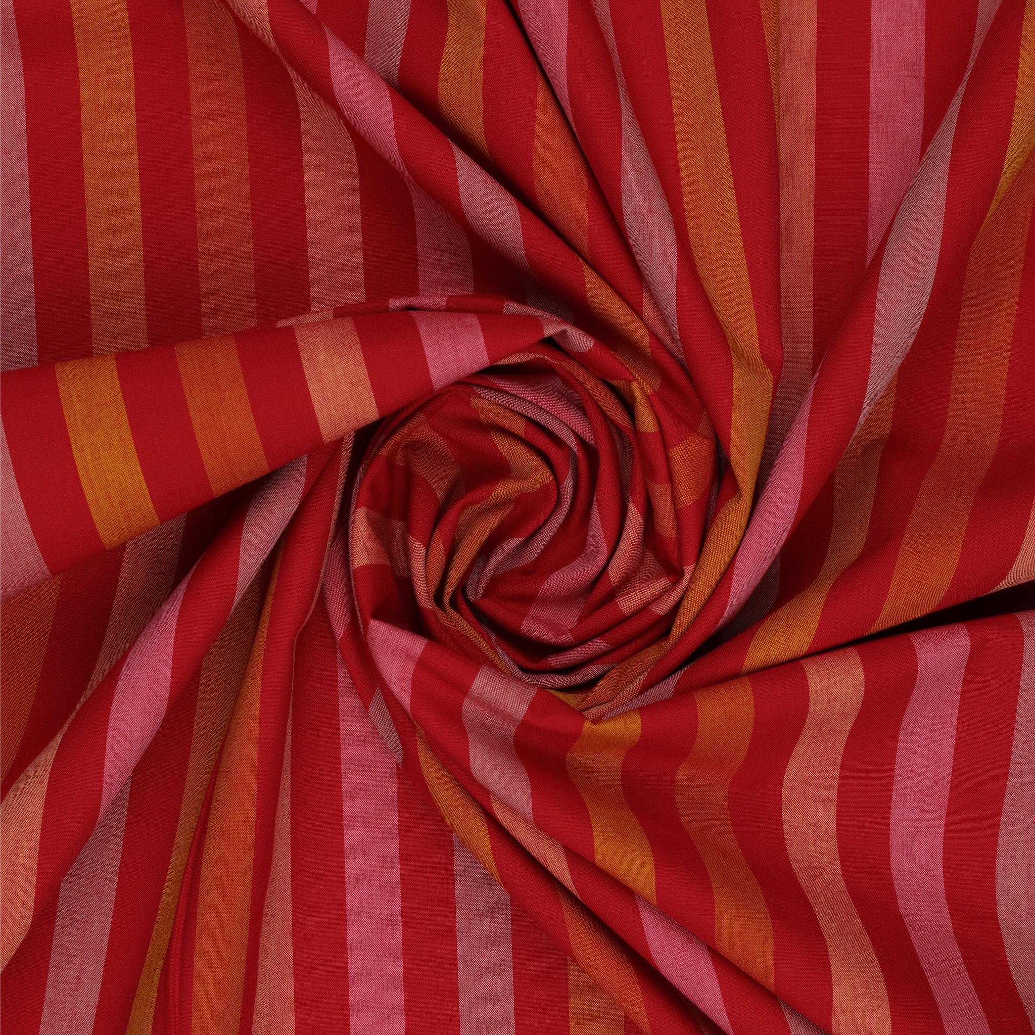 Picnic Wovens Fabric Collection - Stripe in Fruit Salad - Image 2
