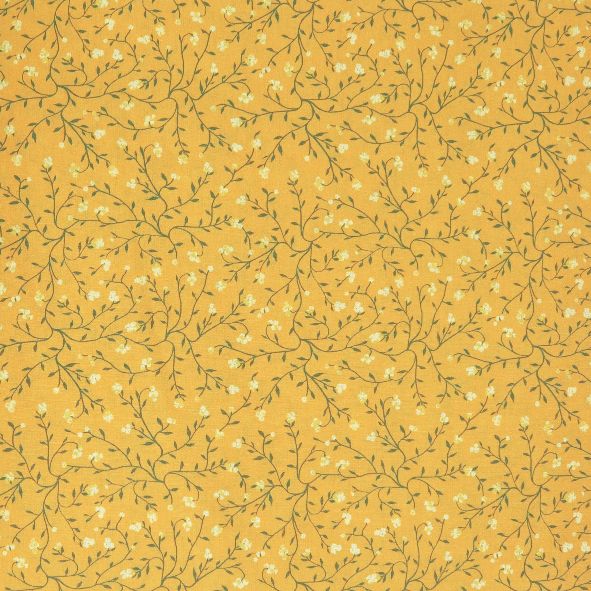 Plentiful Fabric Collection - Dancing Florets Solar