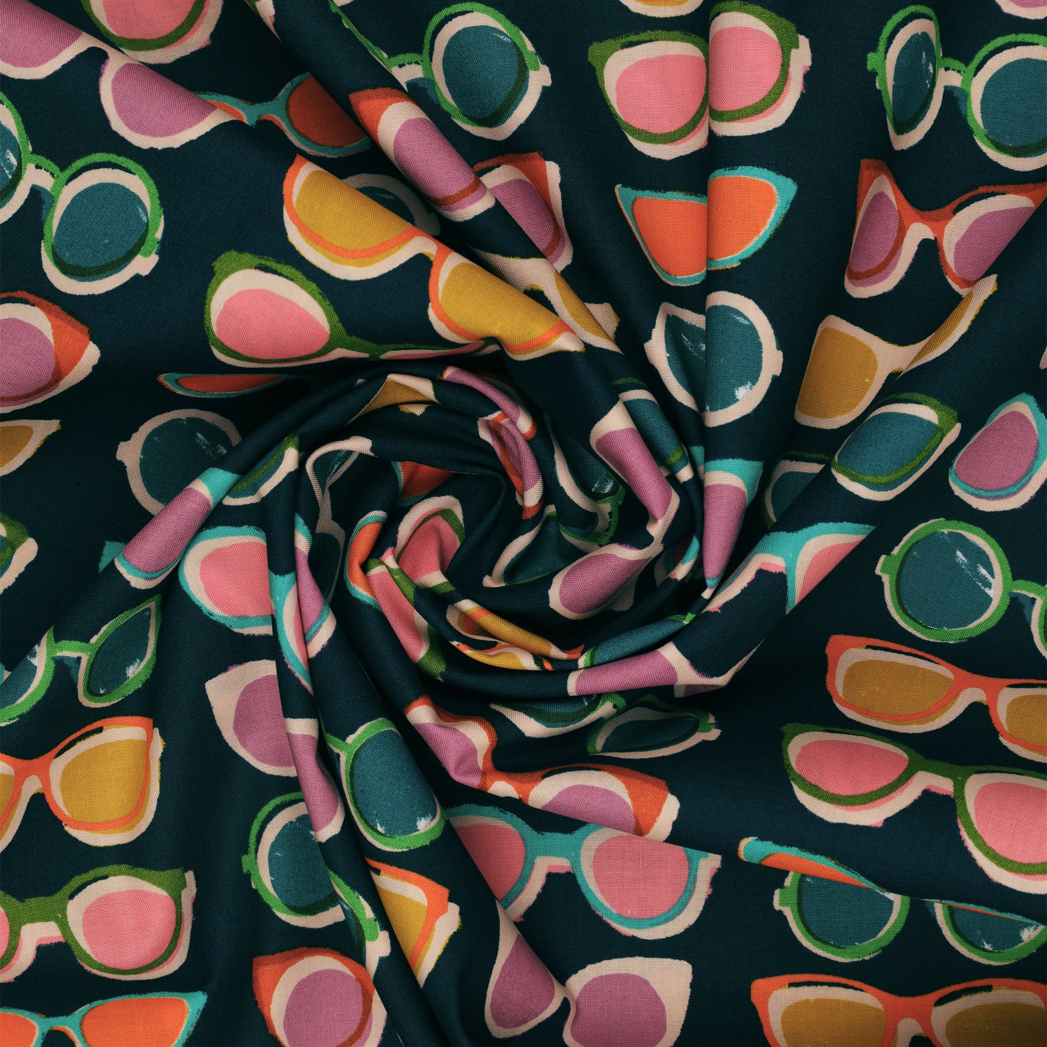 Poolside Too Fabric Collection - Poolside Shade Peacock - Image 2