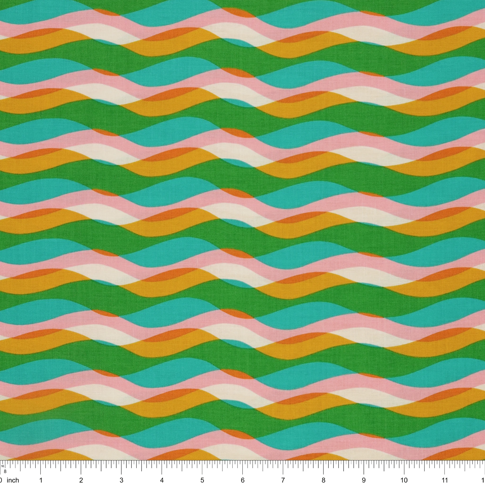 Poolside Too Fabric Collection - Poolside Waves Tropic - Image 3