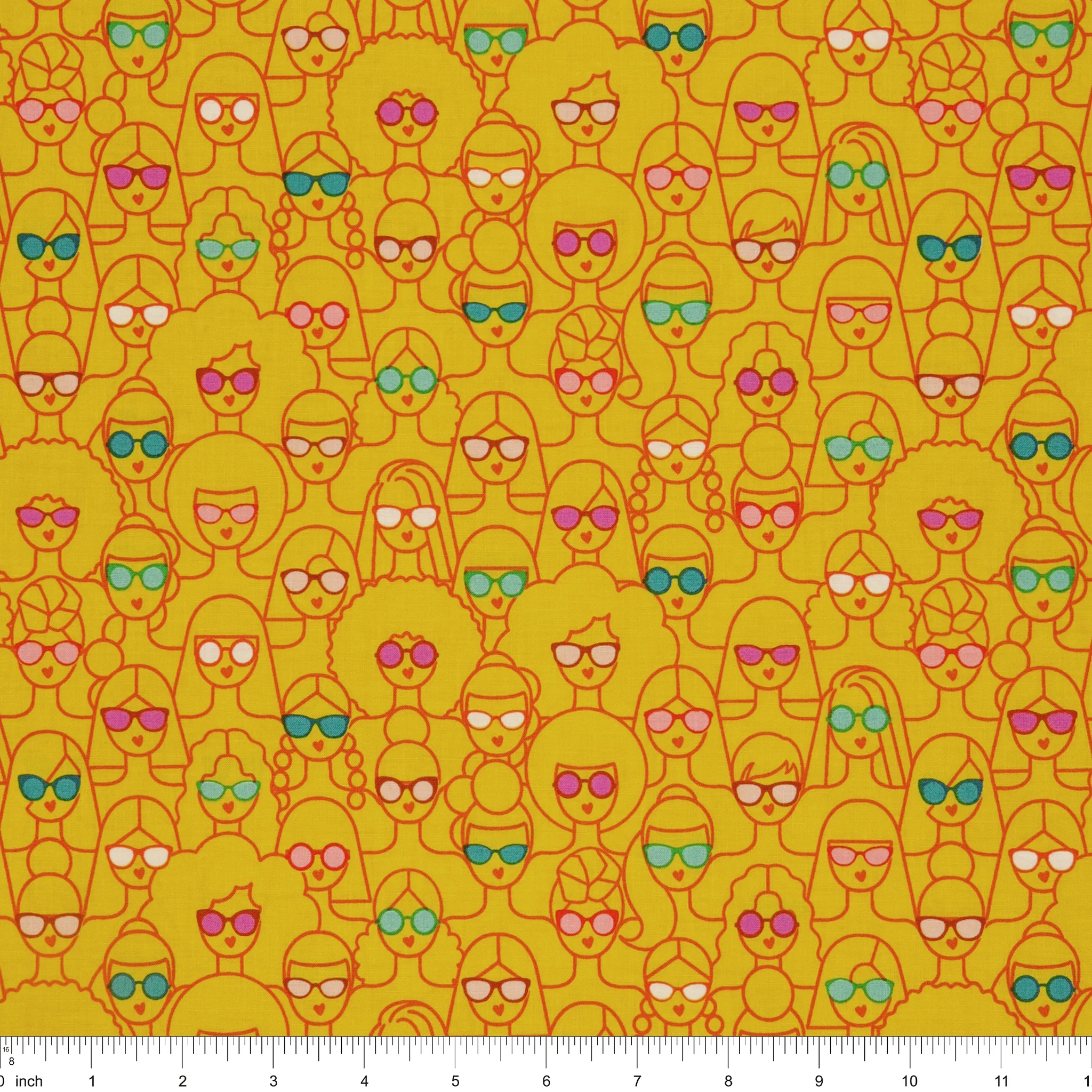 Poolside Too Fabric Collection - Shine Girl, Shine Golden Hour - Image 3