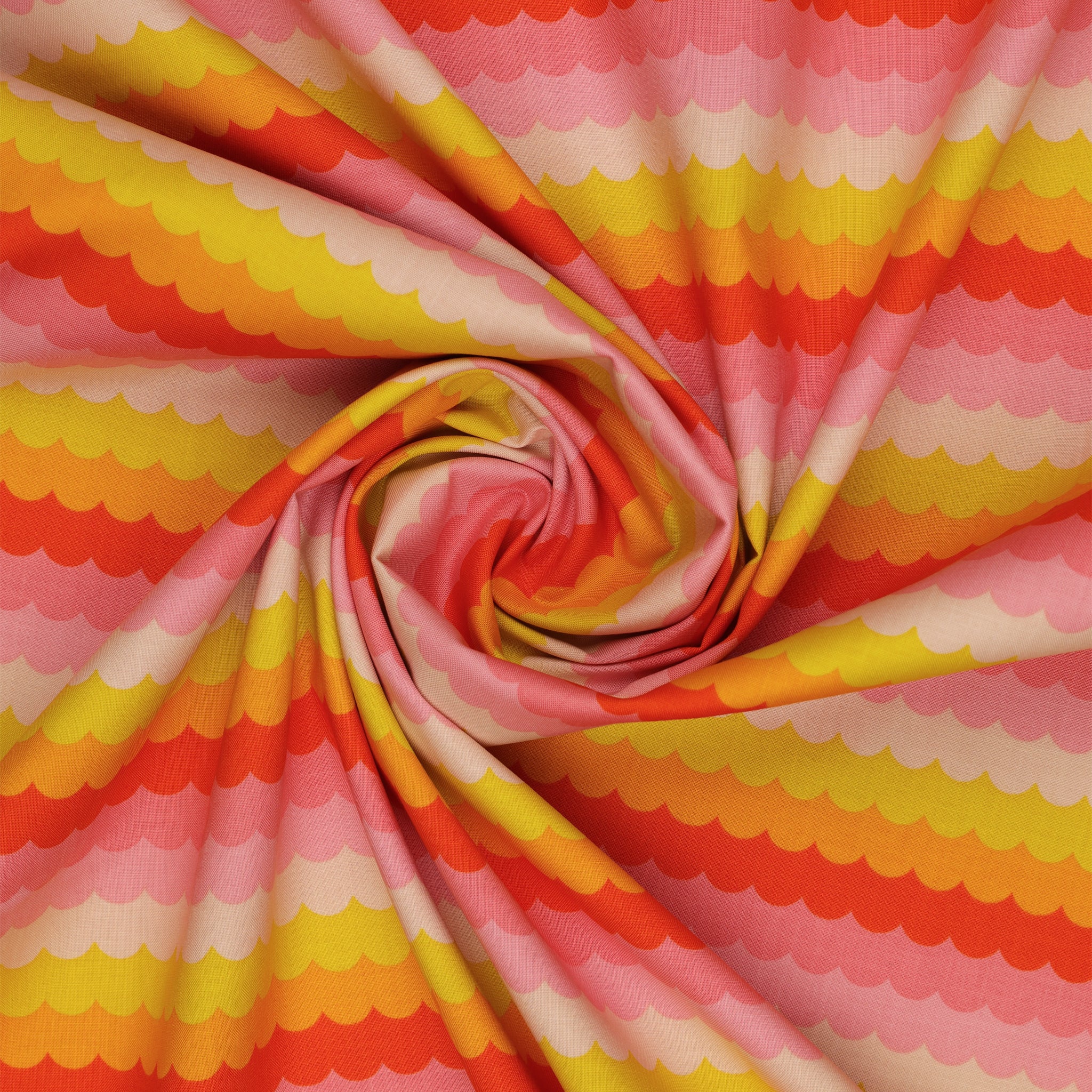 Poolside Too Fabric Collection - Umbrella Scallops Balmy - Image 2