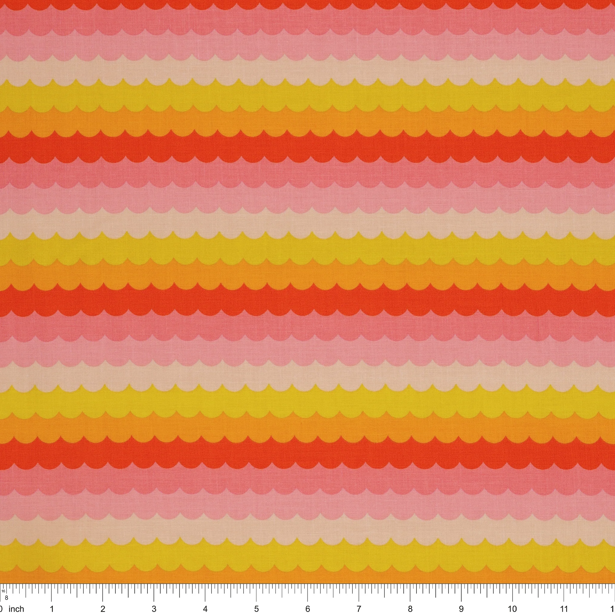 Poolside Too Fabric Collection - Umbrella Scallops Balmy - Image 3