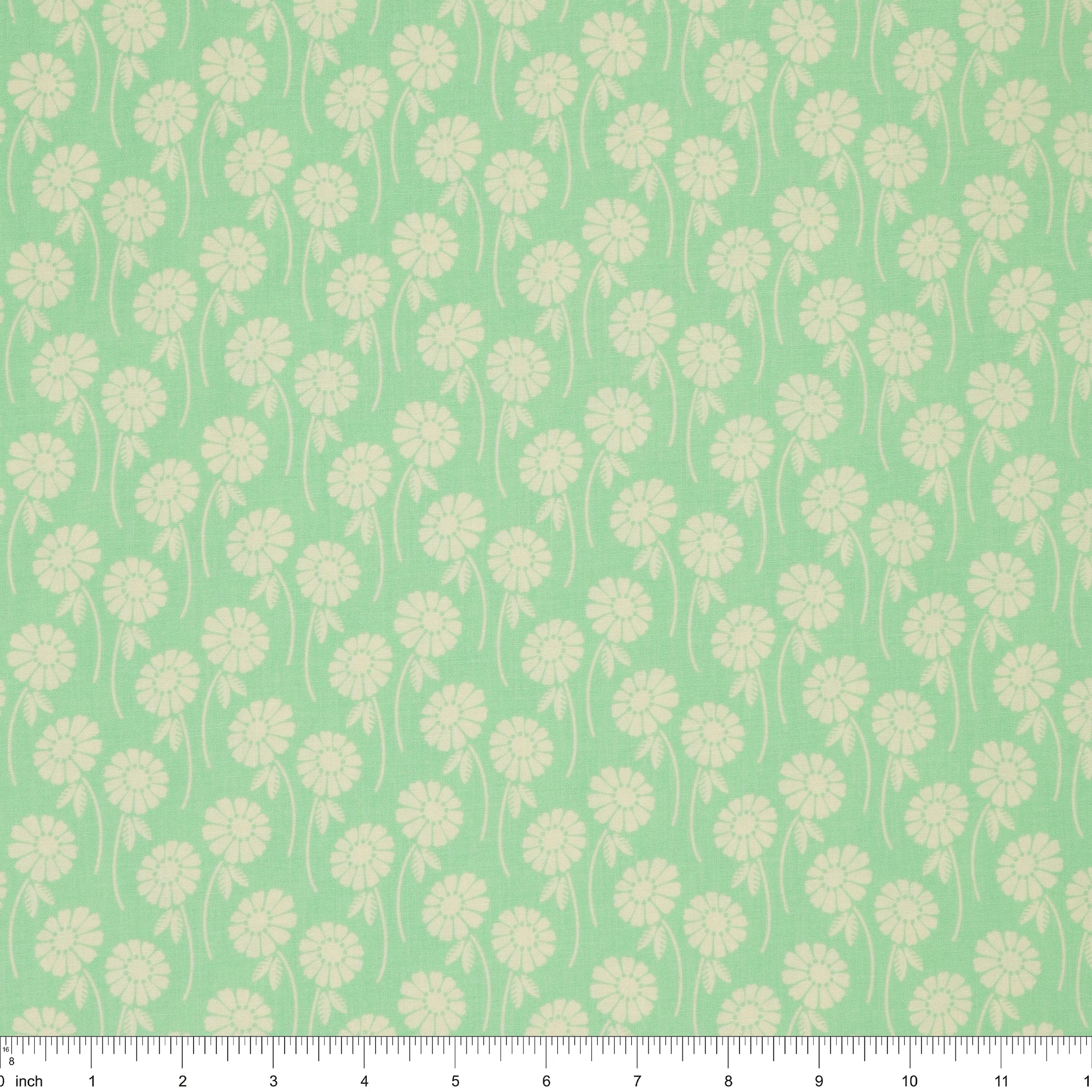 Pop Sugar Fabric Collection - Upsy Daisy Aqua - Image 3
