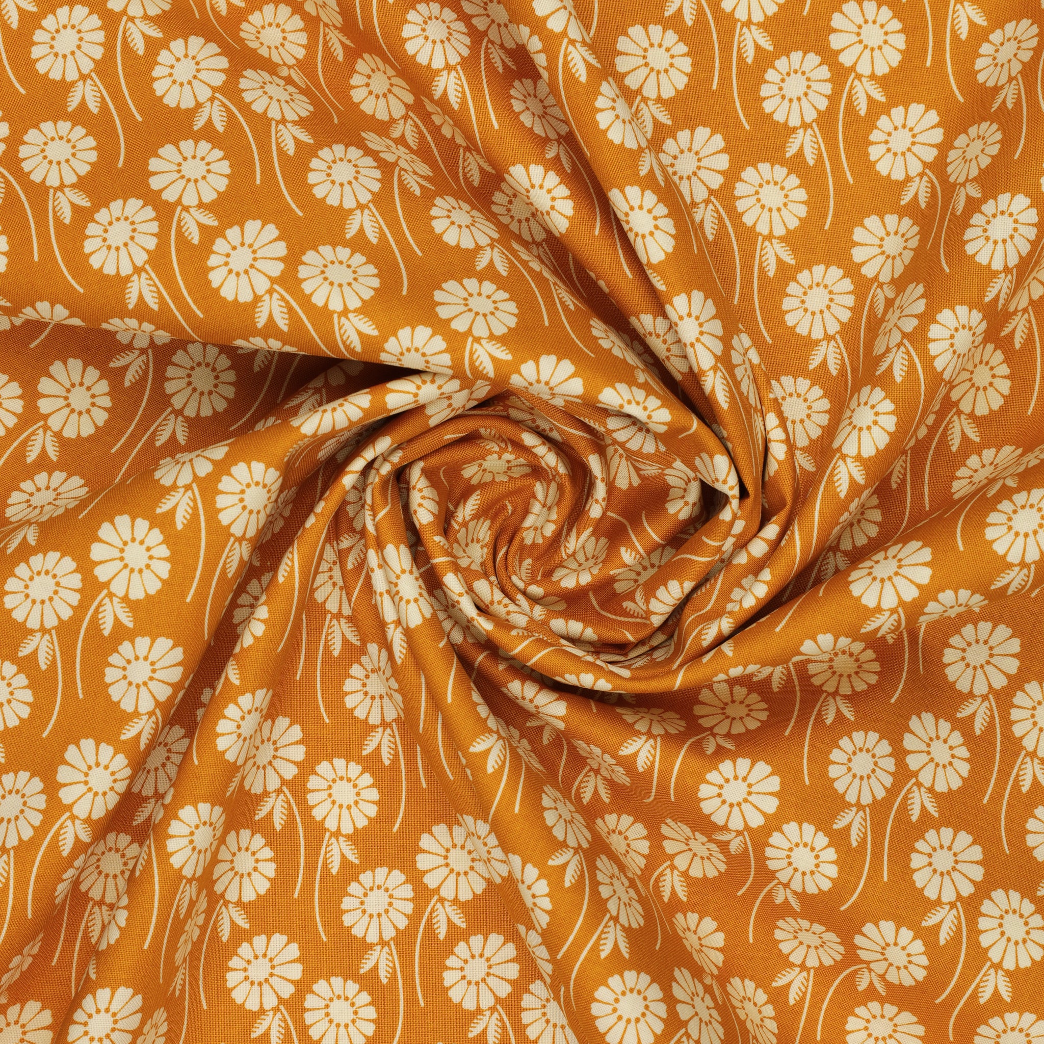 Pop Sugar Fabric Collection - Upsy Daisy Butterscotch - Image 2