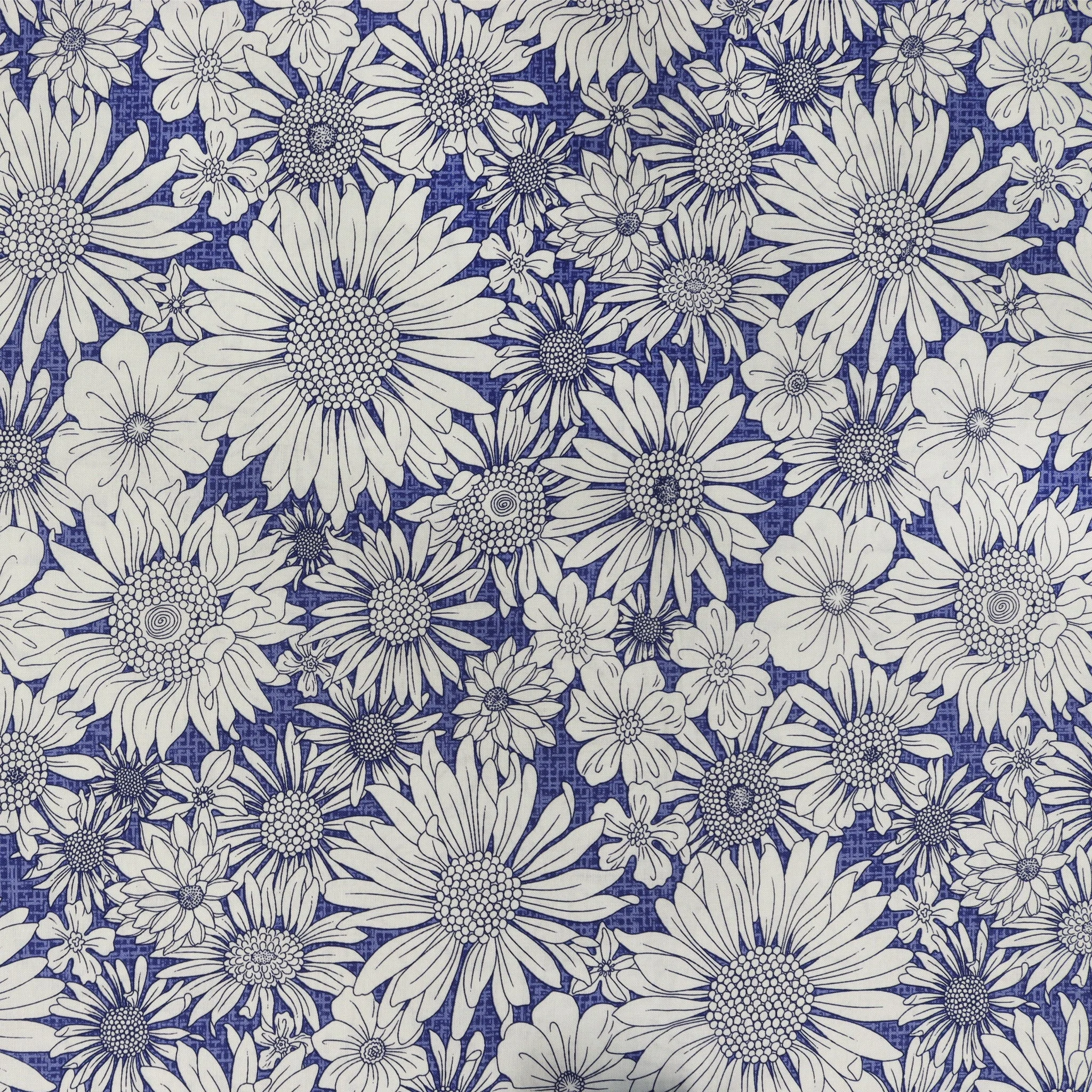 Porch Swing Fabric Collection - Upsy Daisy Purple