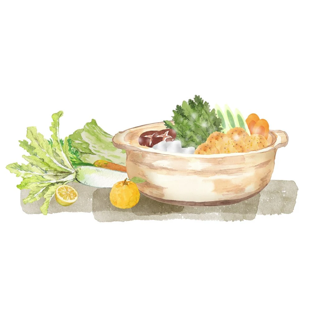 Pot Of Vegetables Fabric Panel