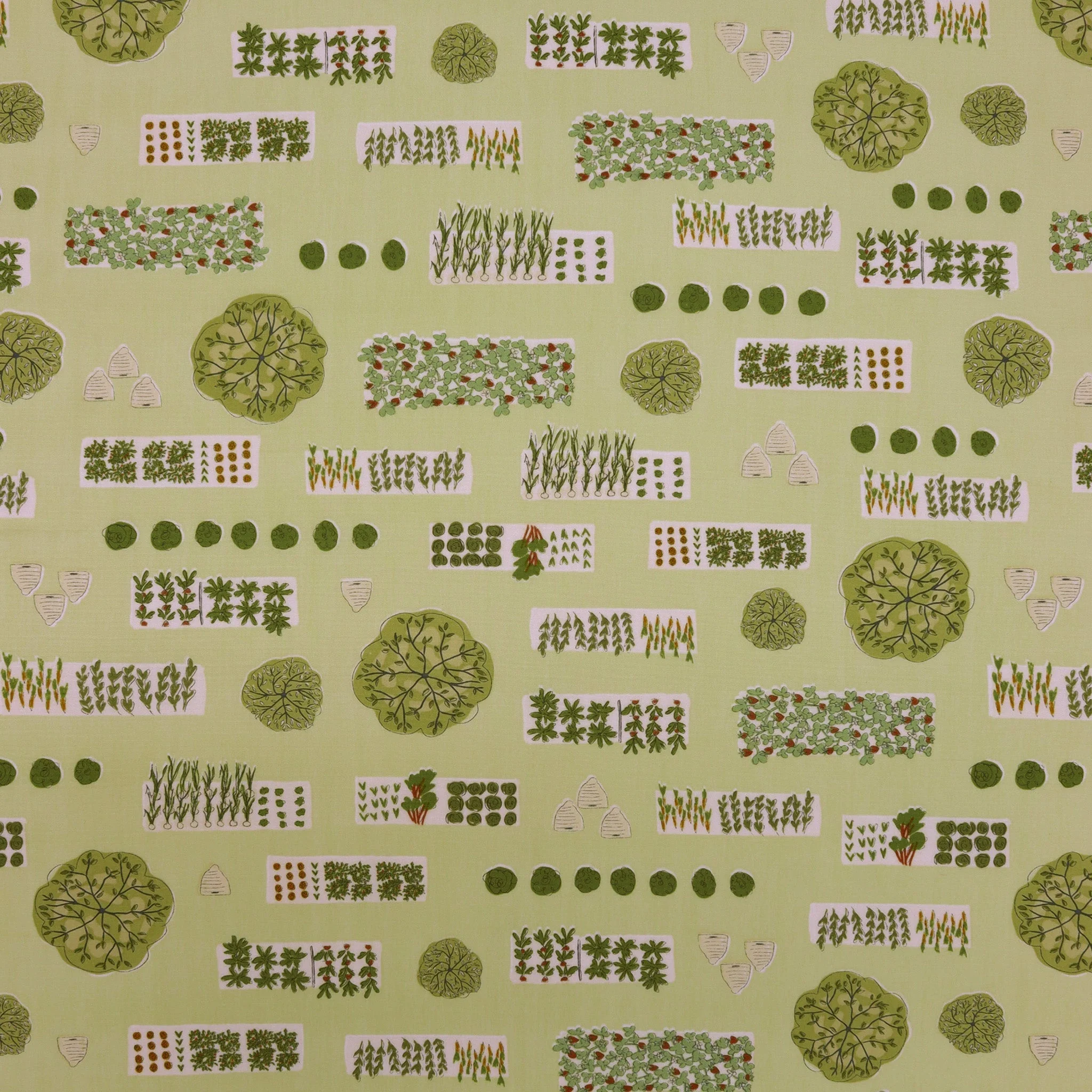 Potager Fabric Collection - Birds Eye View