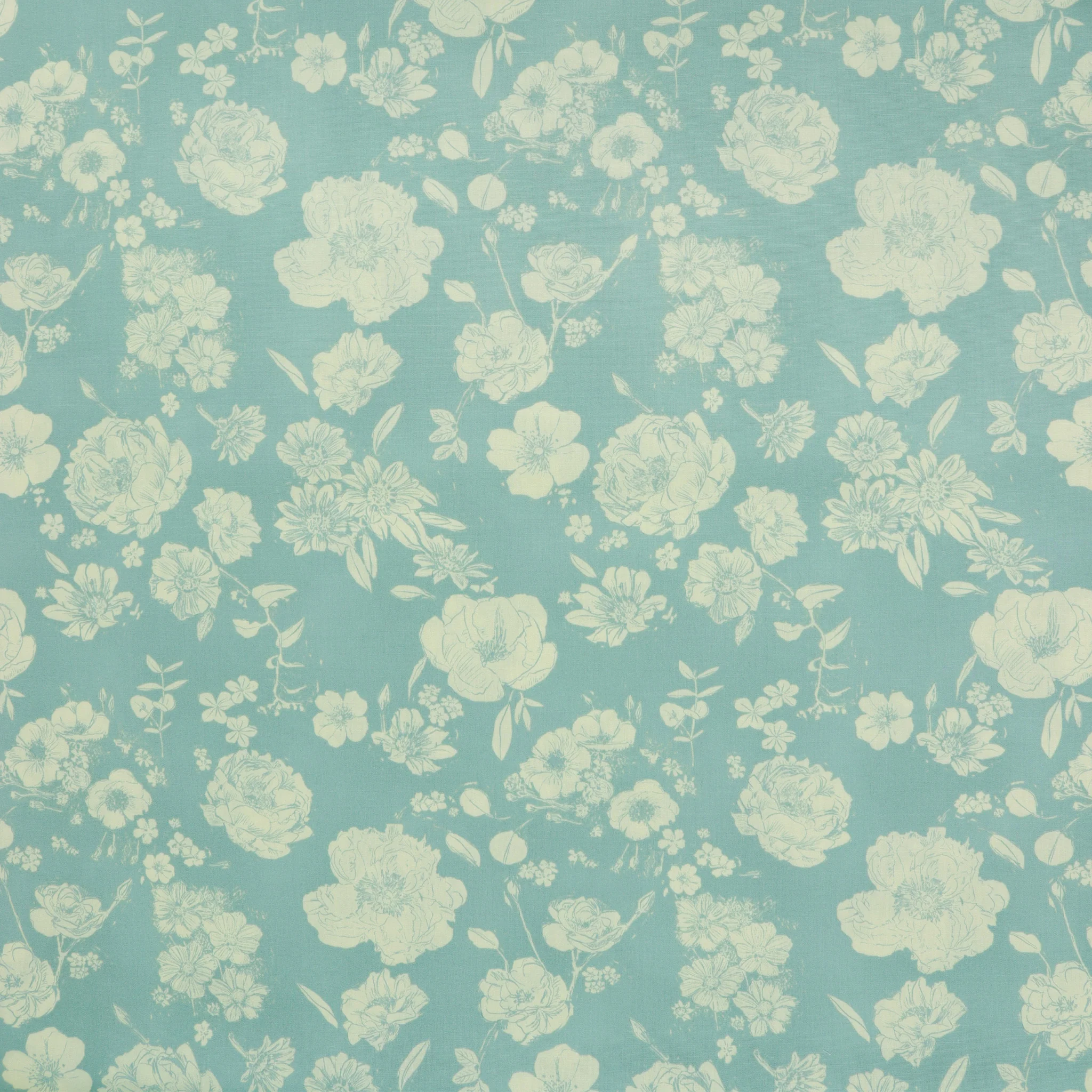 Potager Fabric Collection - Flowers for Mom Porcelain