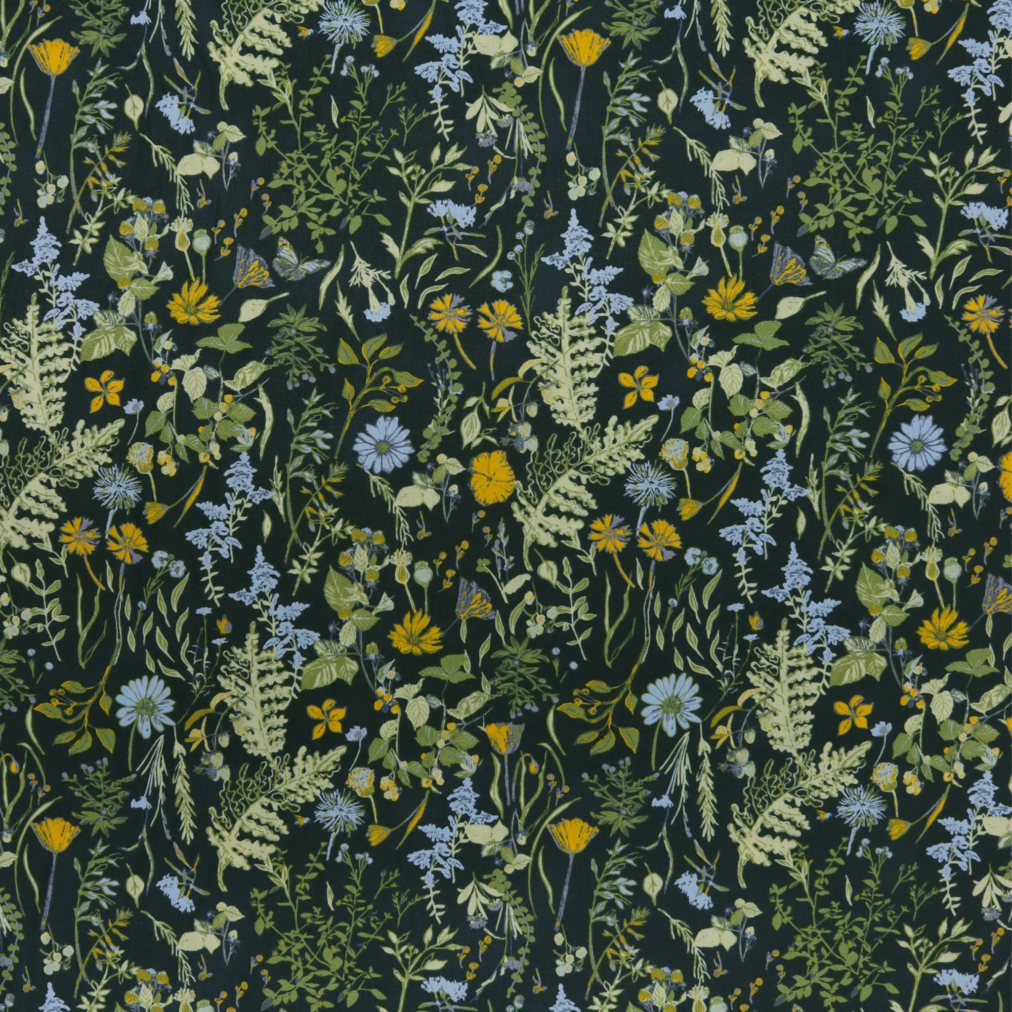 Potager Fabric Collection - Peaceful Meadow Dusk