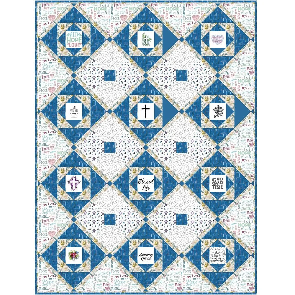 Praise Quilt Kit - 81” x 108” - Image 2