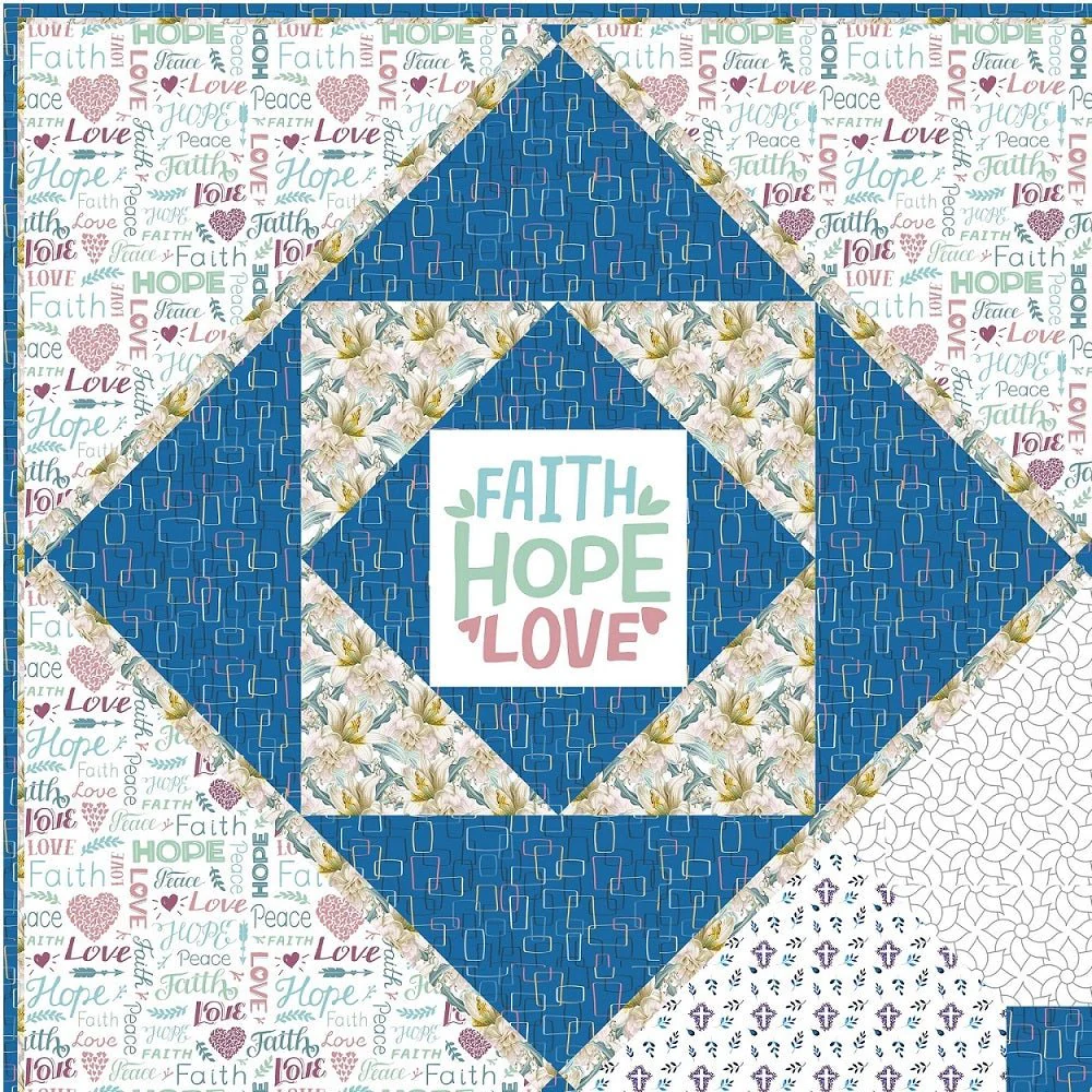 Praise Quilt Kit - 81” x 108” - Image 3